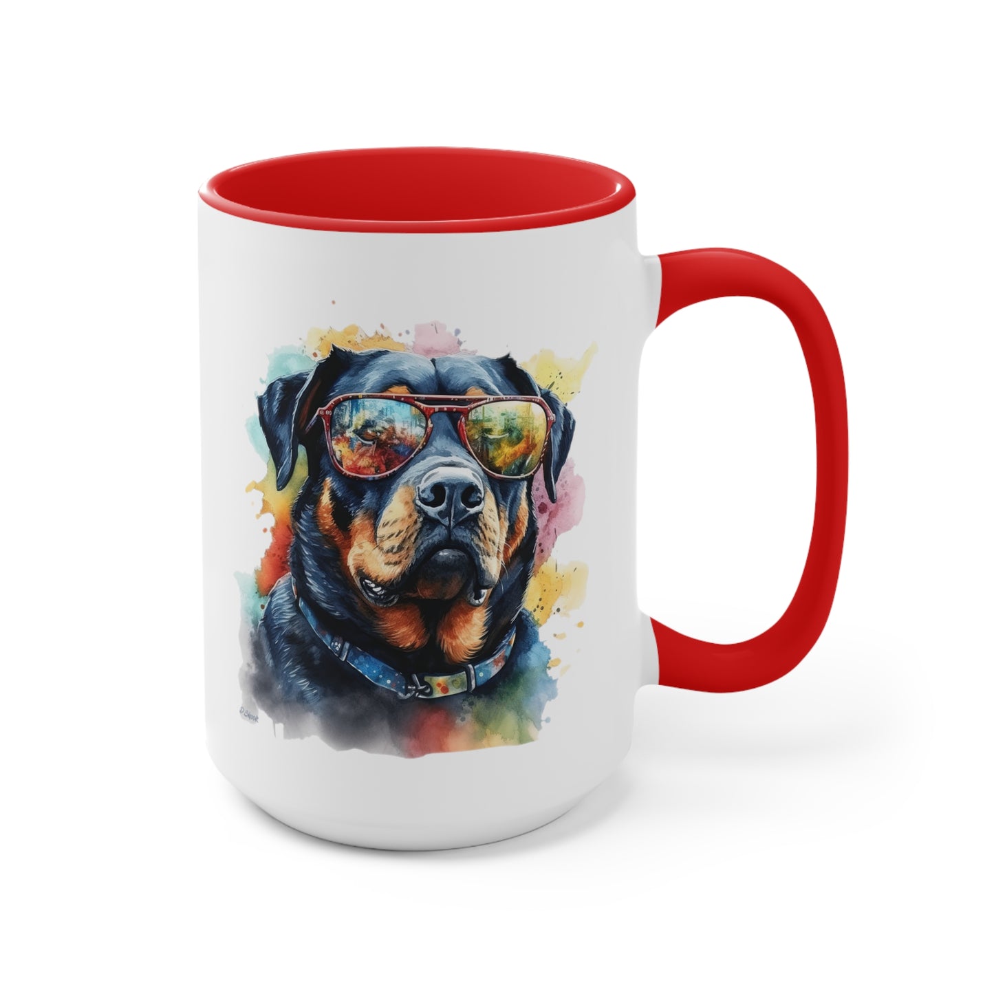 Rottweiler 6 Accent Mugs