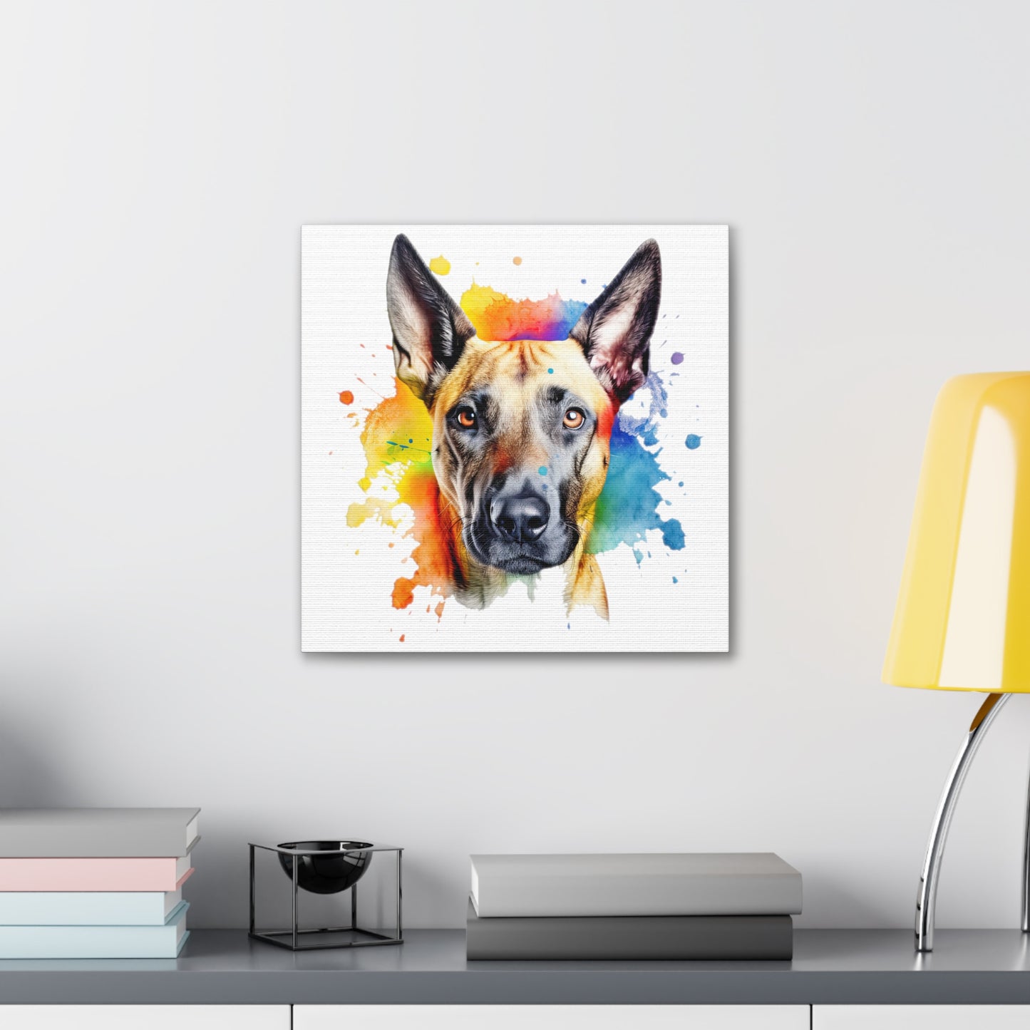 Belgium Malinois 3 Canvas Gallery Wraps