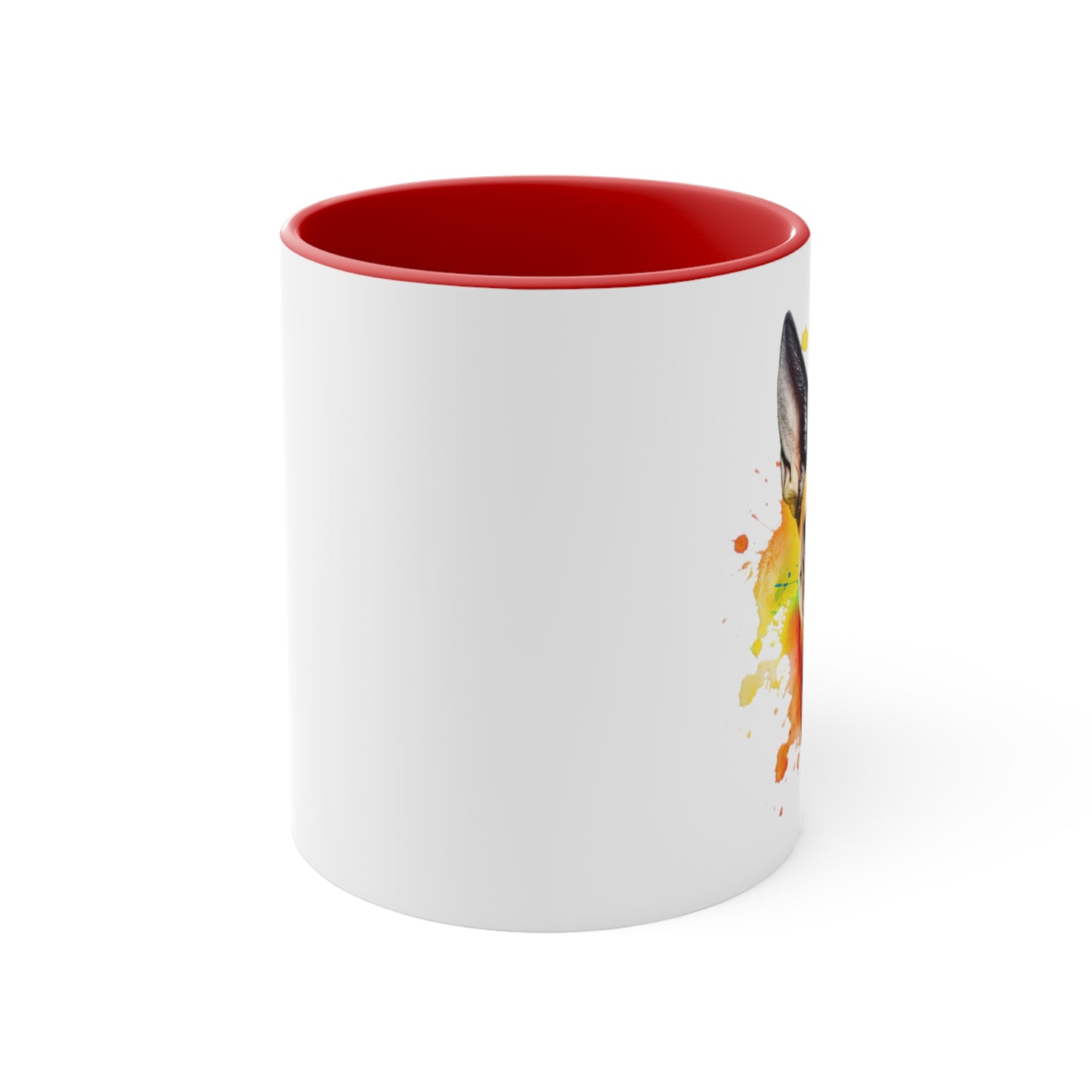Belgium Malinois 3 Accent Mugs