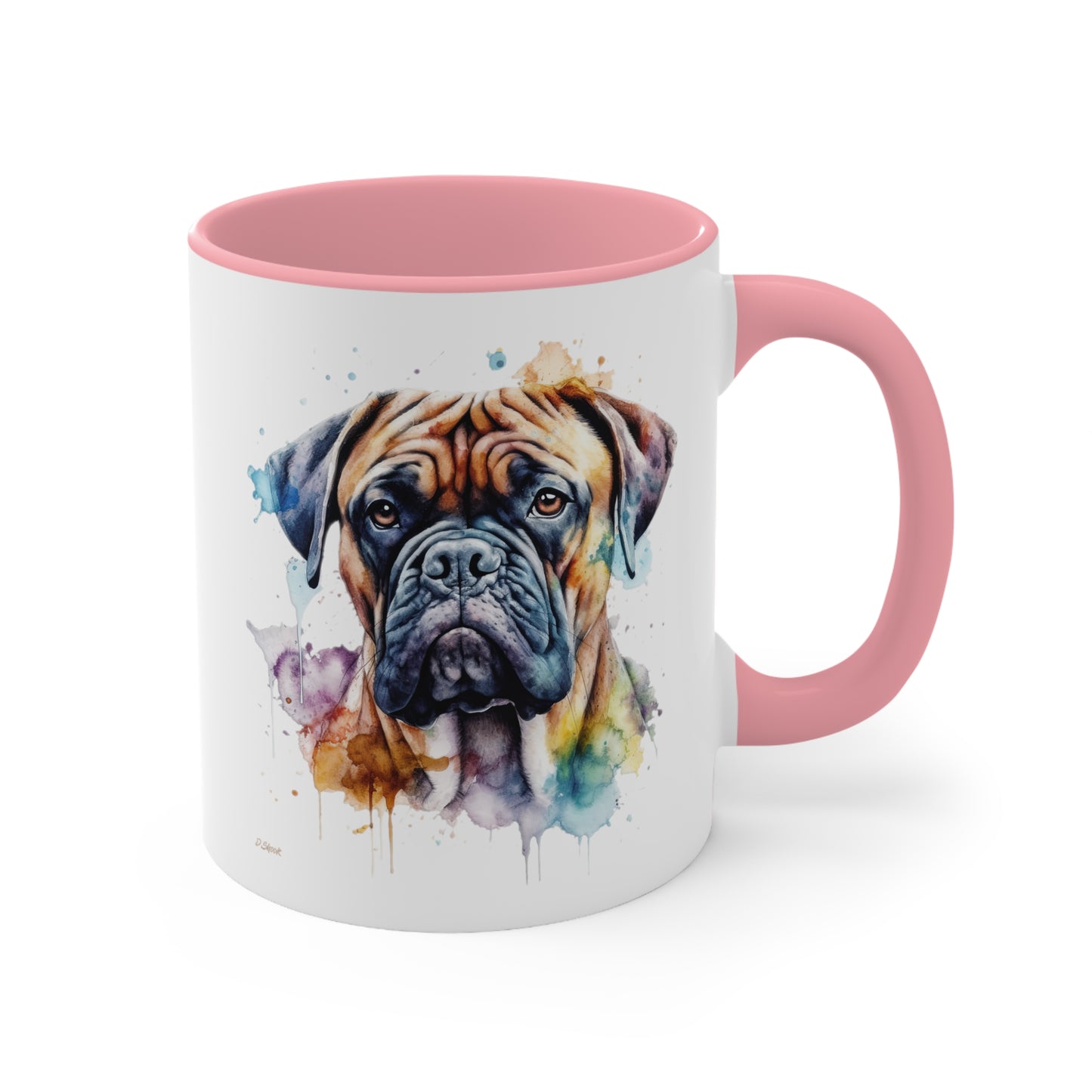 Bullmastiff 1 Accent Mugs