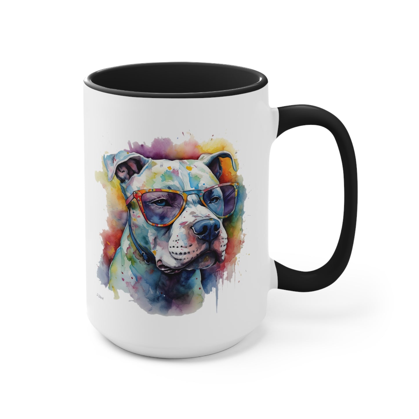 Pitbull 5 Accent Mugs
