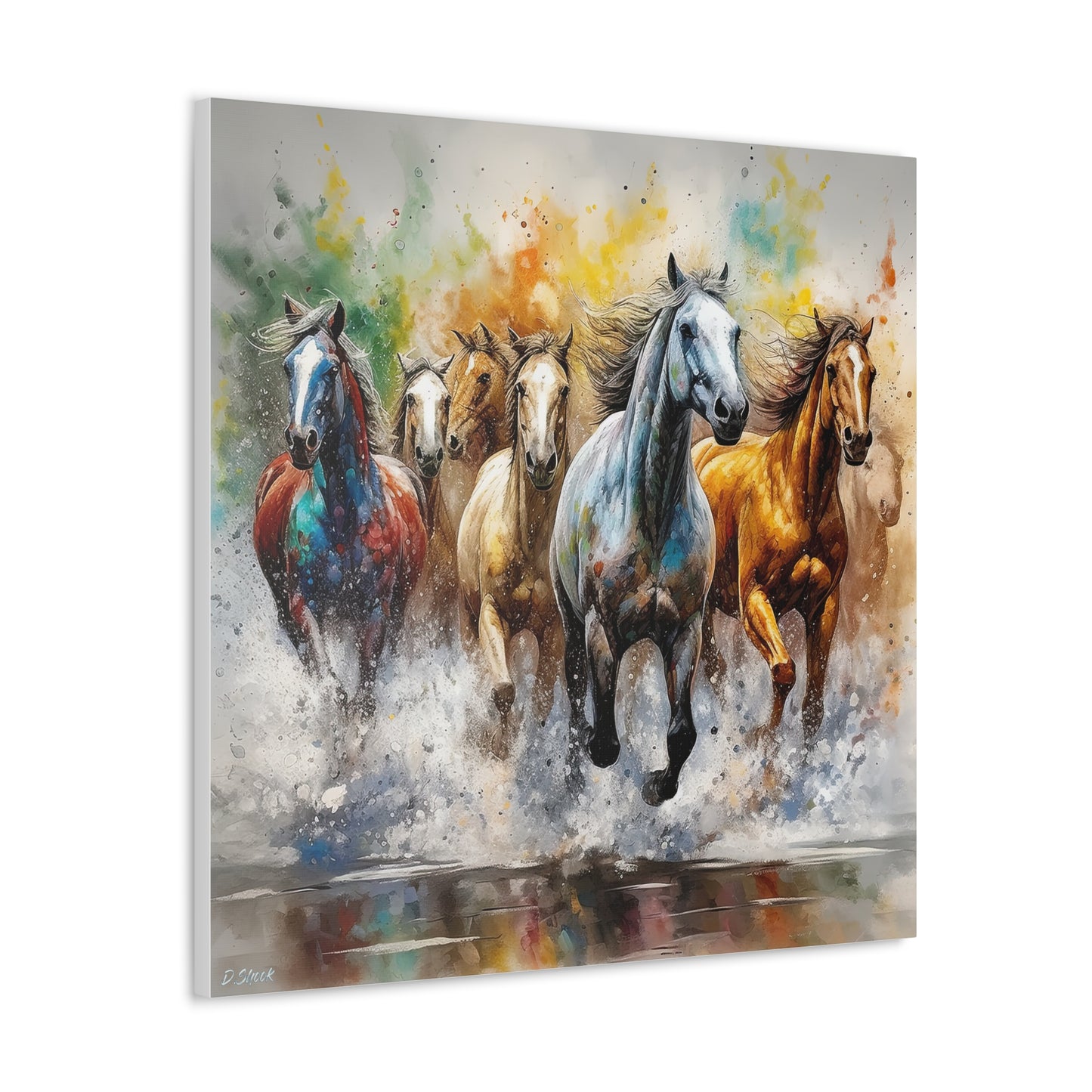 Horse Rescue 16 Canvas Gallery Wraps