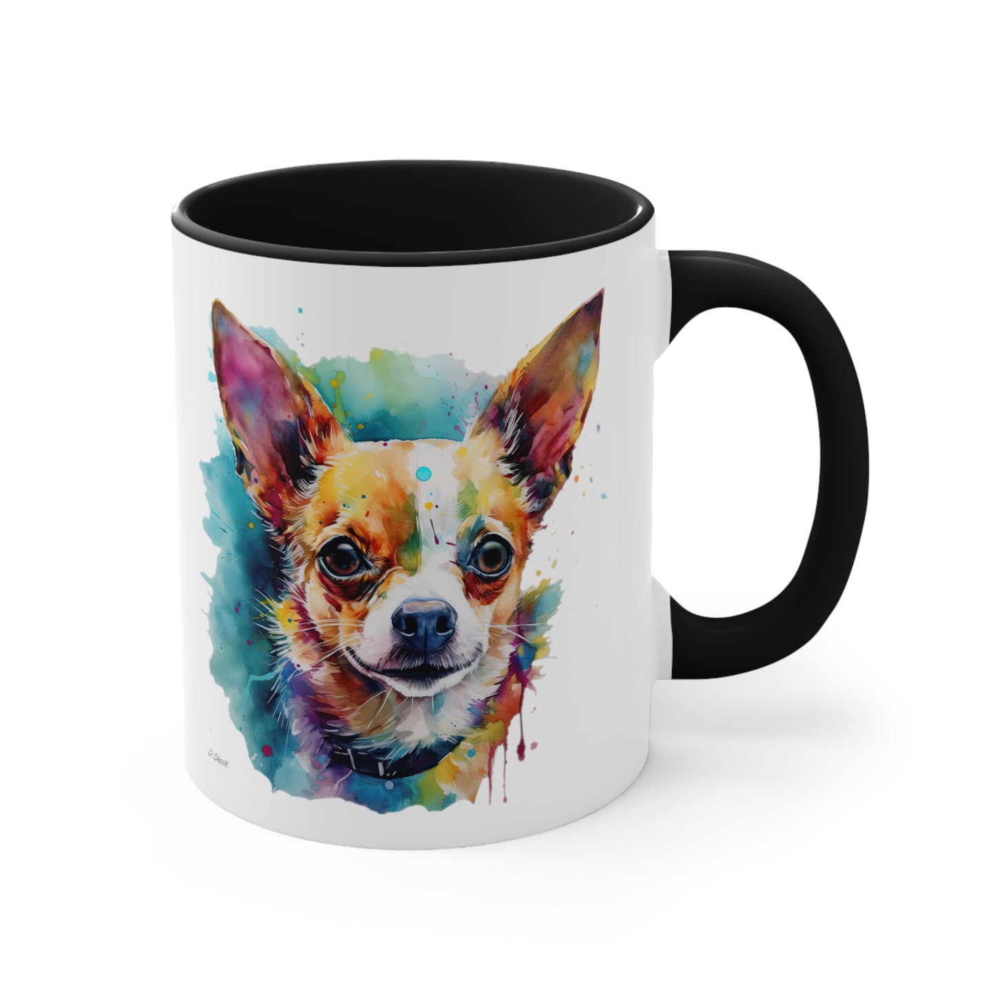 Chihuahua 1 Accent Mugs
