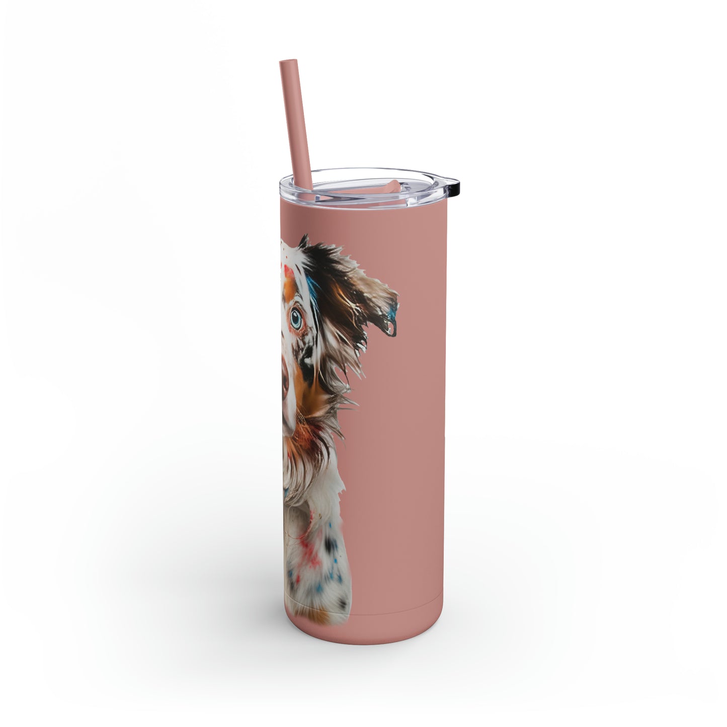 Australian Shepherd 1 Maars Maker Skinny Matte Tumbler, 20oz