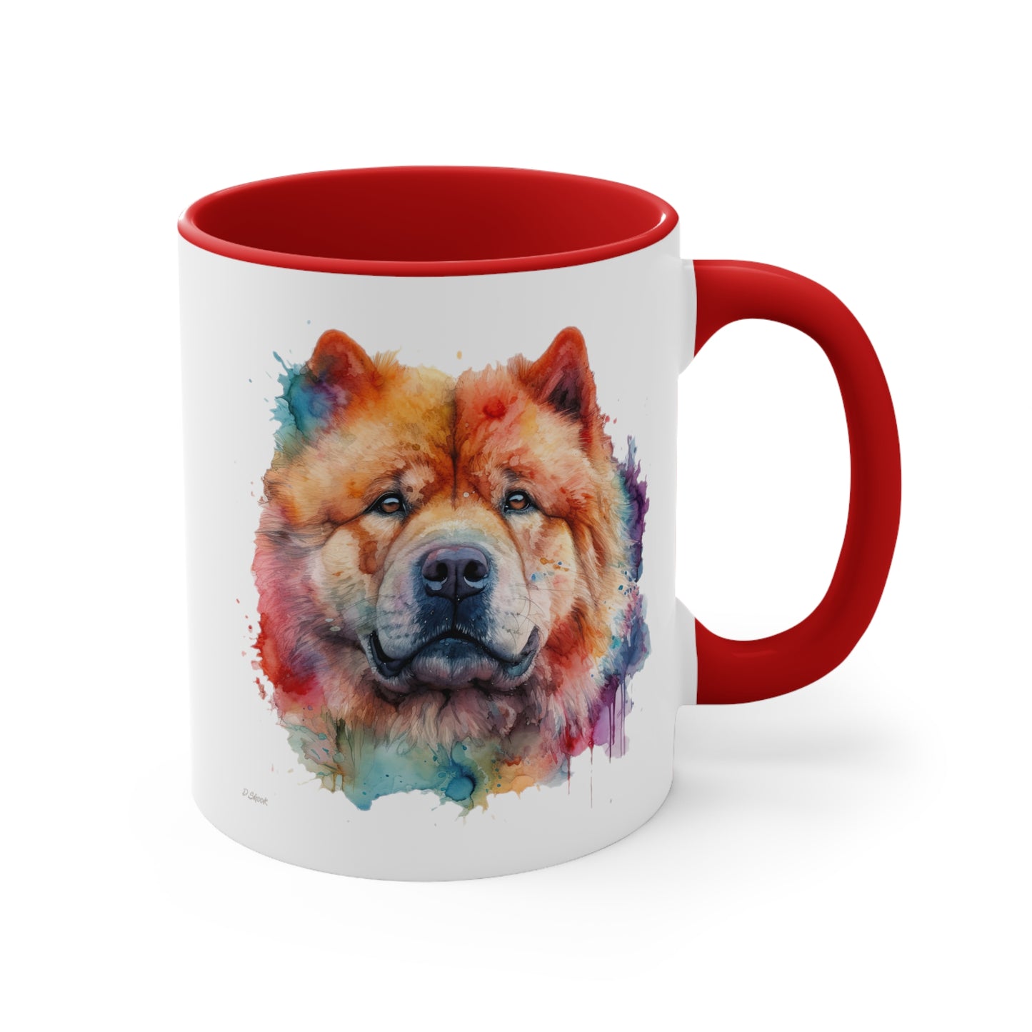 Chow Chow 2 Accent Mugs