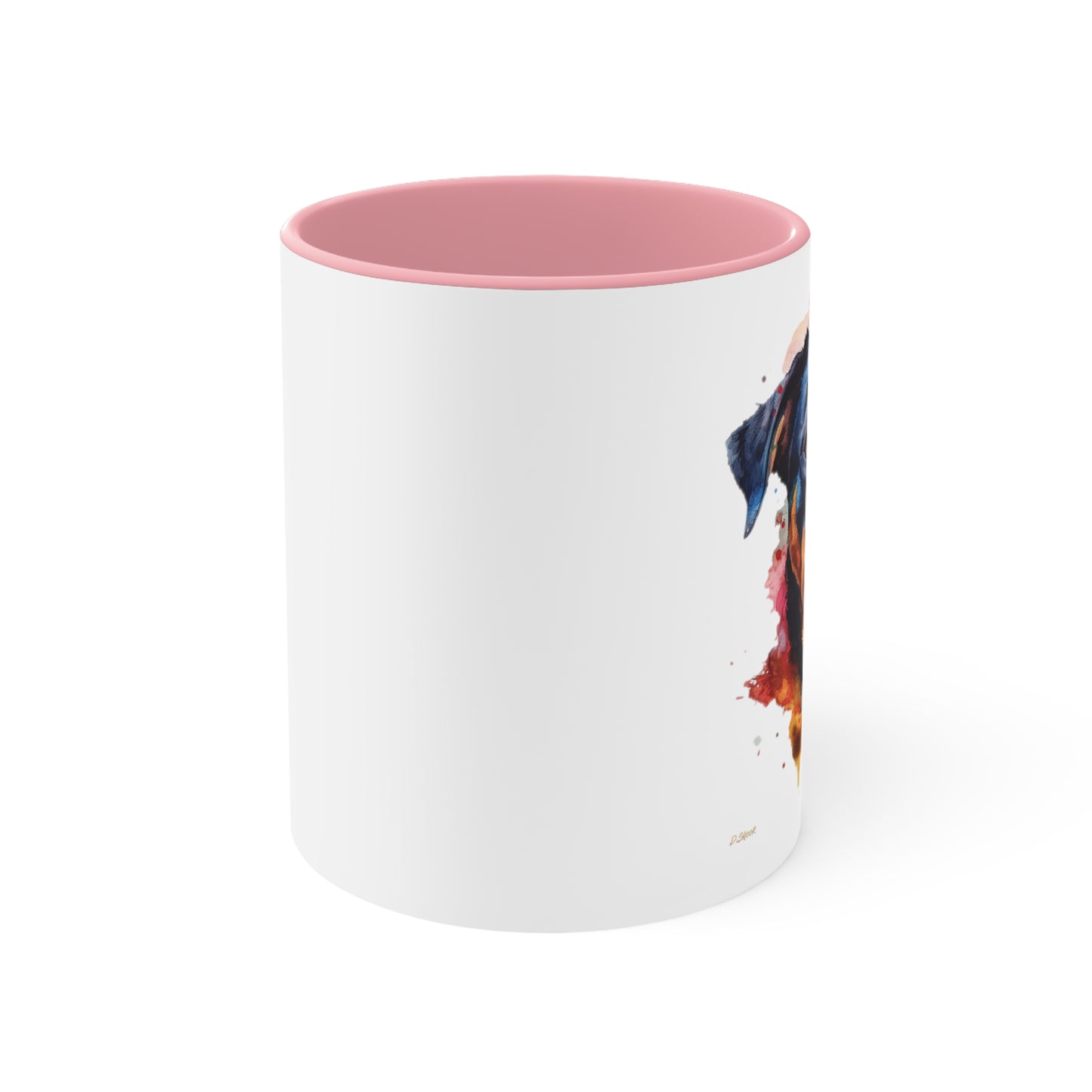 Rottweiler 1 Accent Mugs