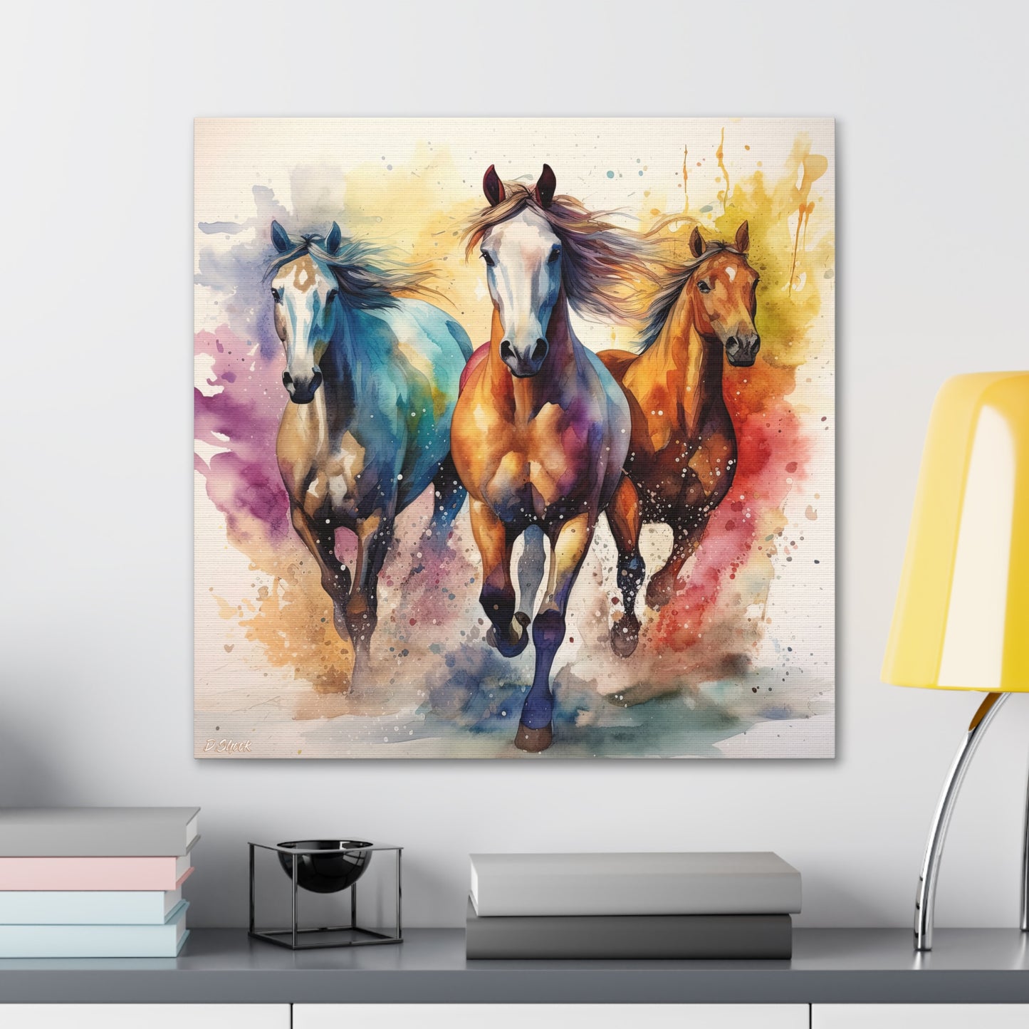 Horse Rescue 8 Canvas Gallery Wraps