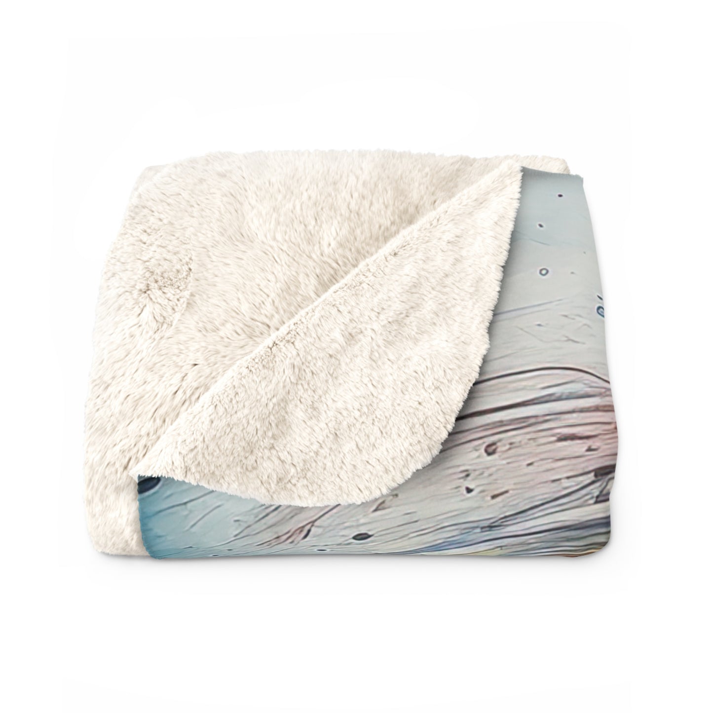 Horse Rescue 5B Sherpa Fleece Blanket