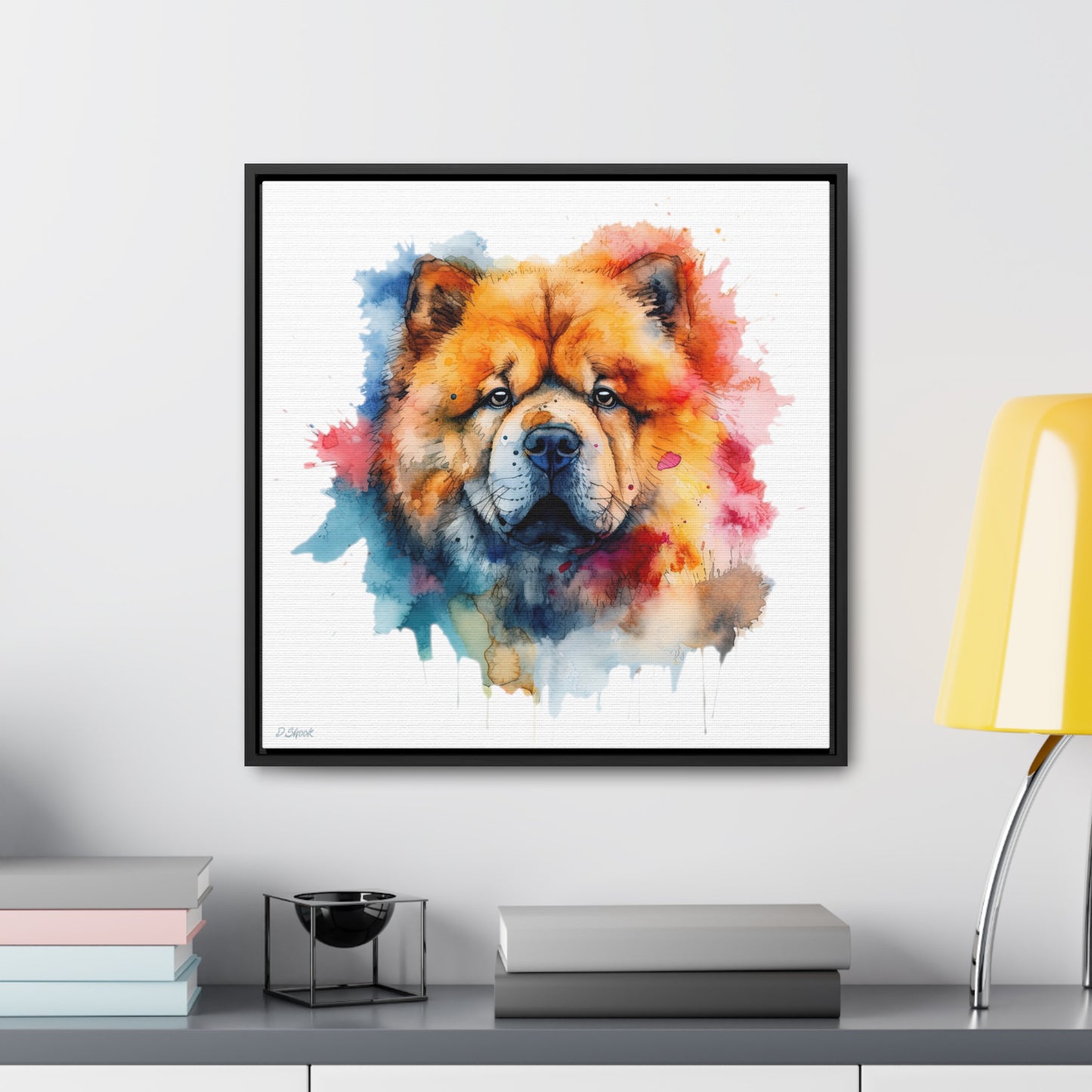 Chow Chow 1 Gallery Canvas Wraps, Square Frame