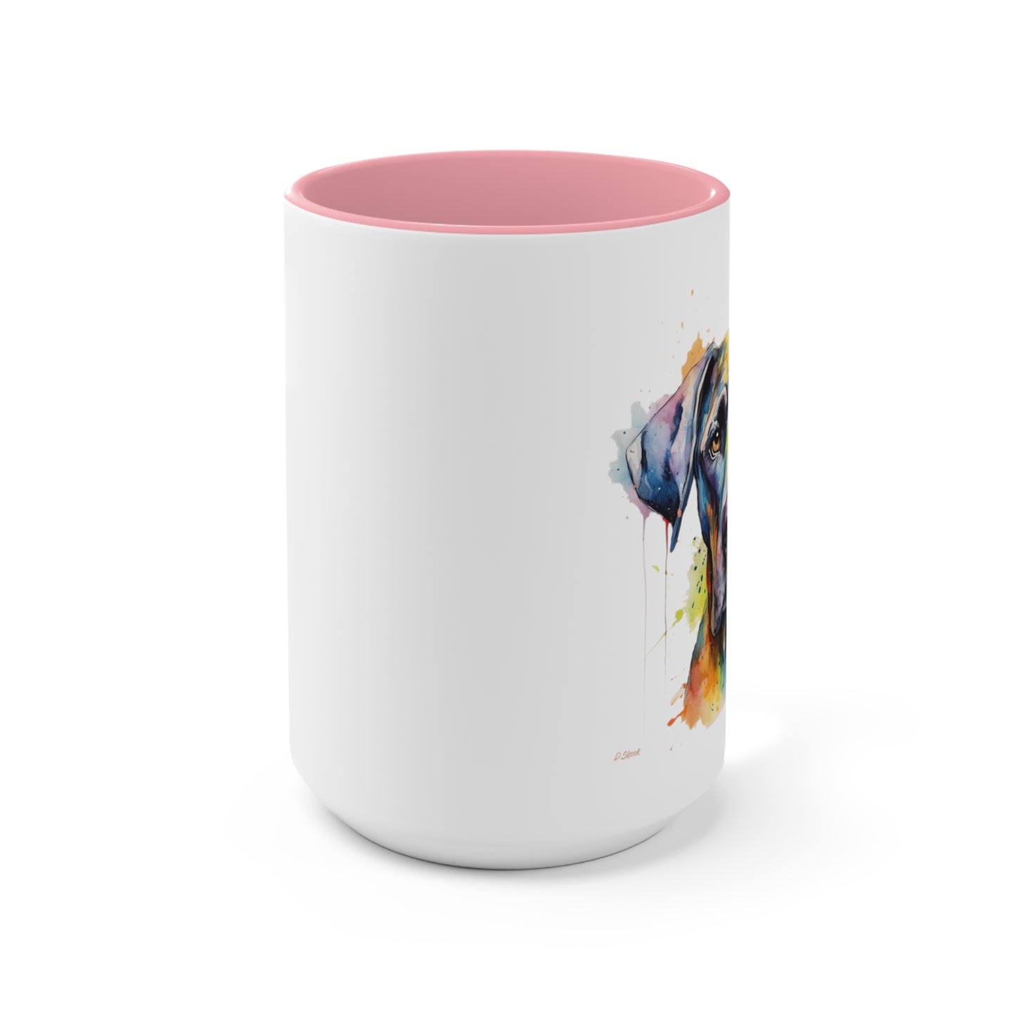 Great Dane 2 Accent Mugs