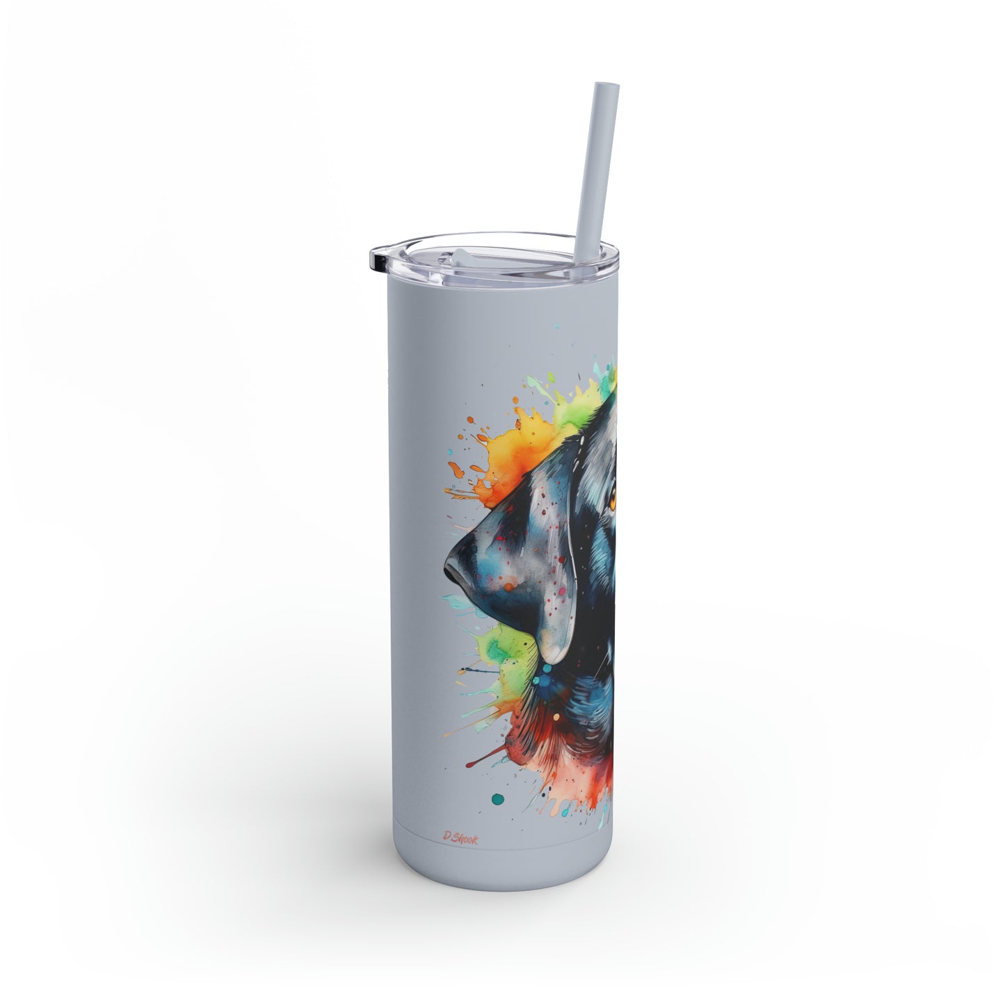 Black Lab 5 Maars Maker Skinny Matte Tumbler, 20oz