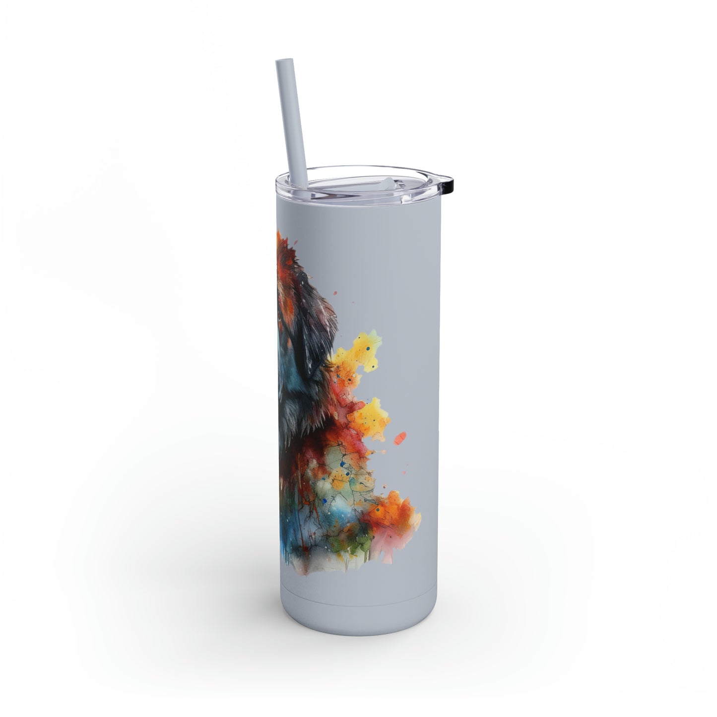 Newfoundland Dog 1 Maars Maker Skinny Matte Tumbler, 20oz