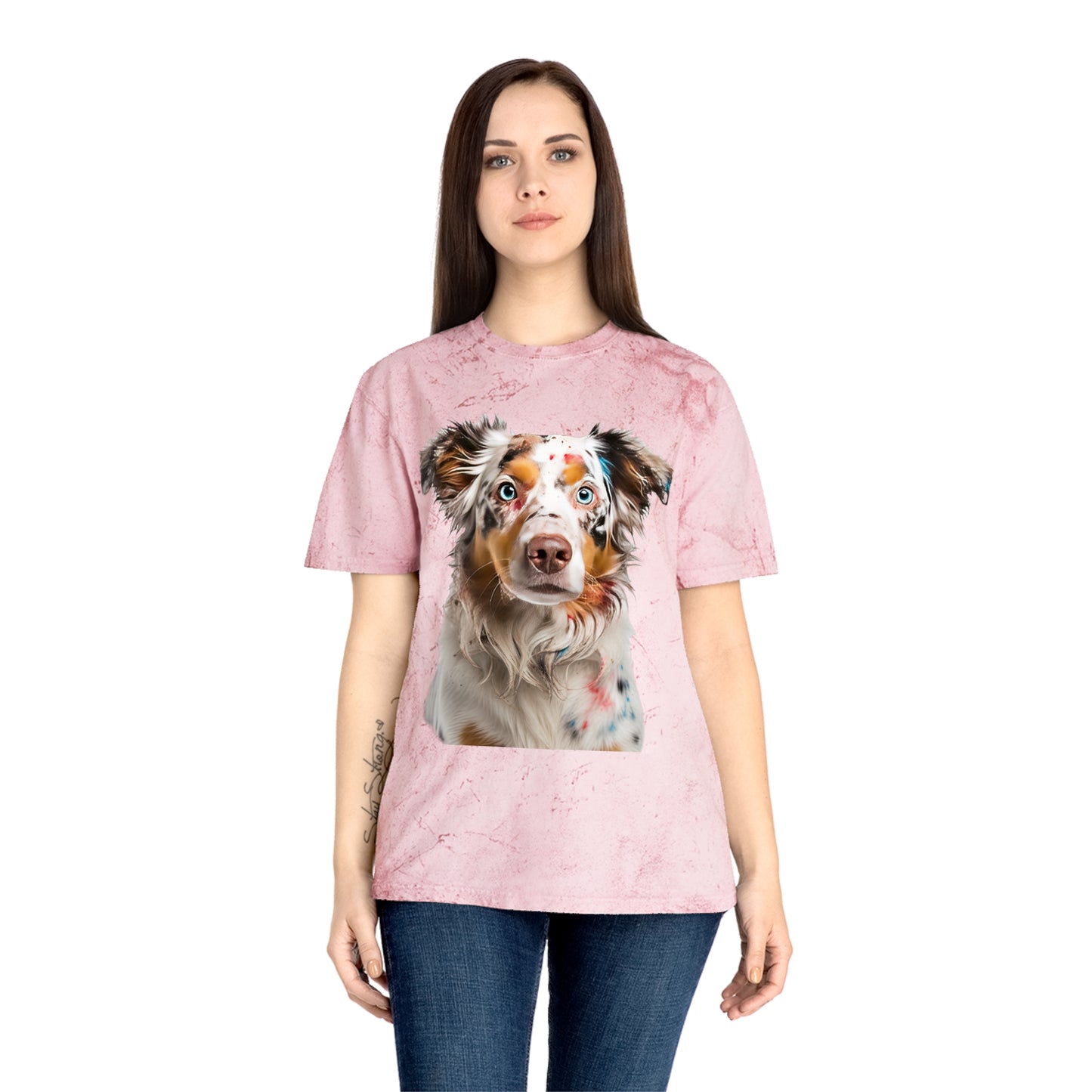 Australian Shepherd 1 Unisex Color Blast T-Shirt