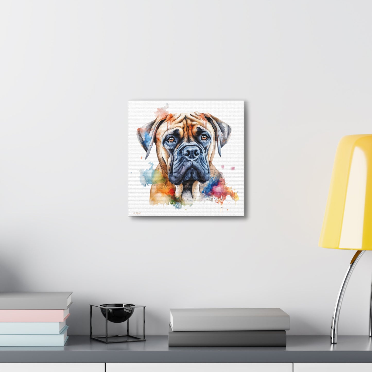 Bullmastiff 2 Canvas Gallery Wraps