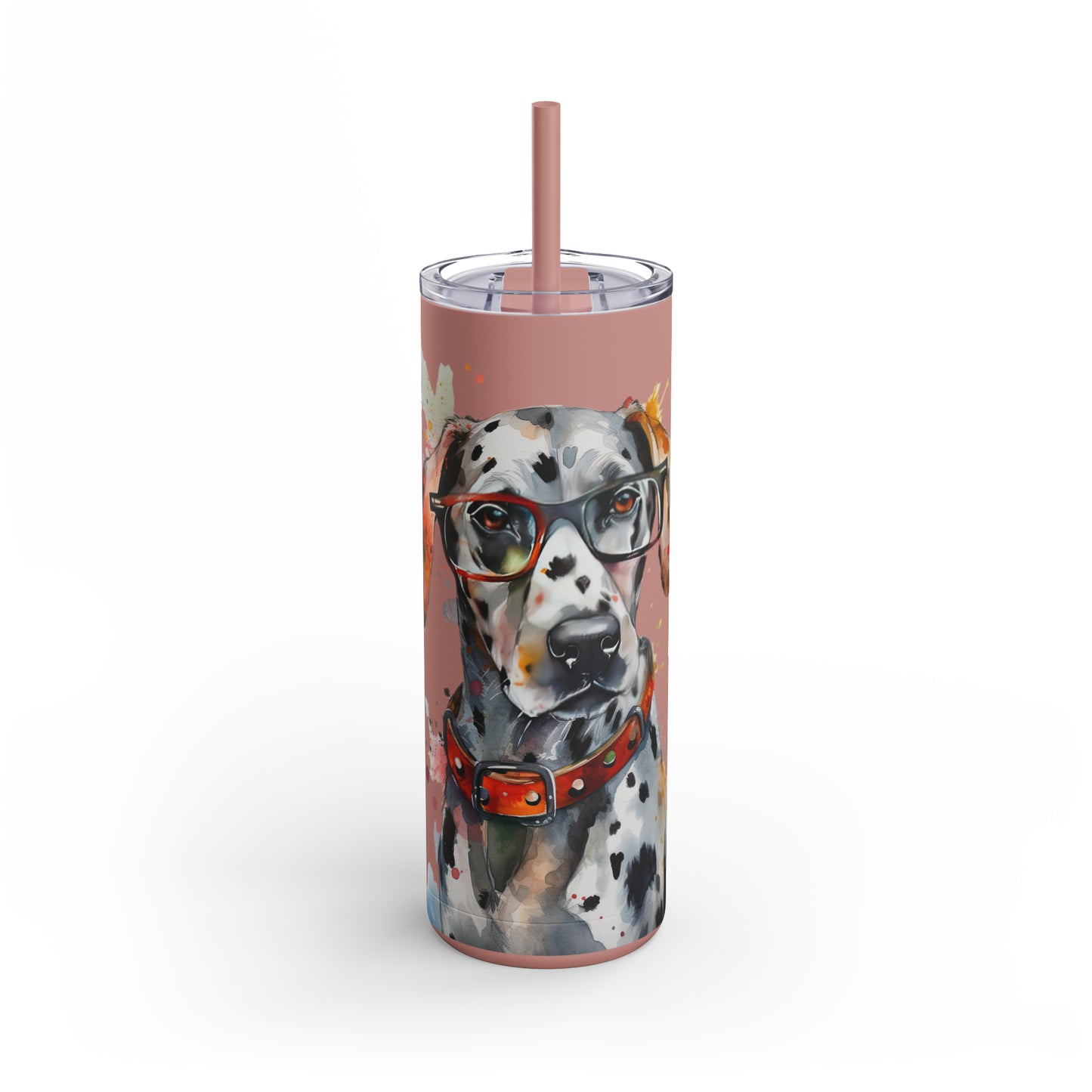 Dalmatian 3 Maars Maker Skinny Matte Tumbler, 20oz