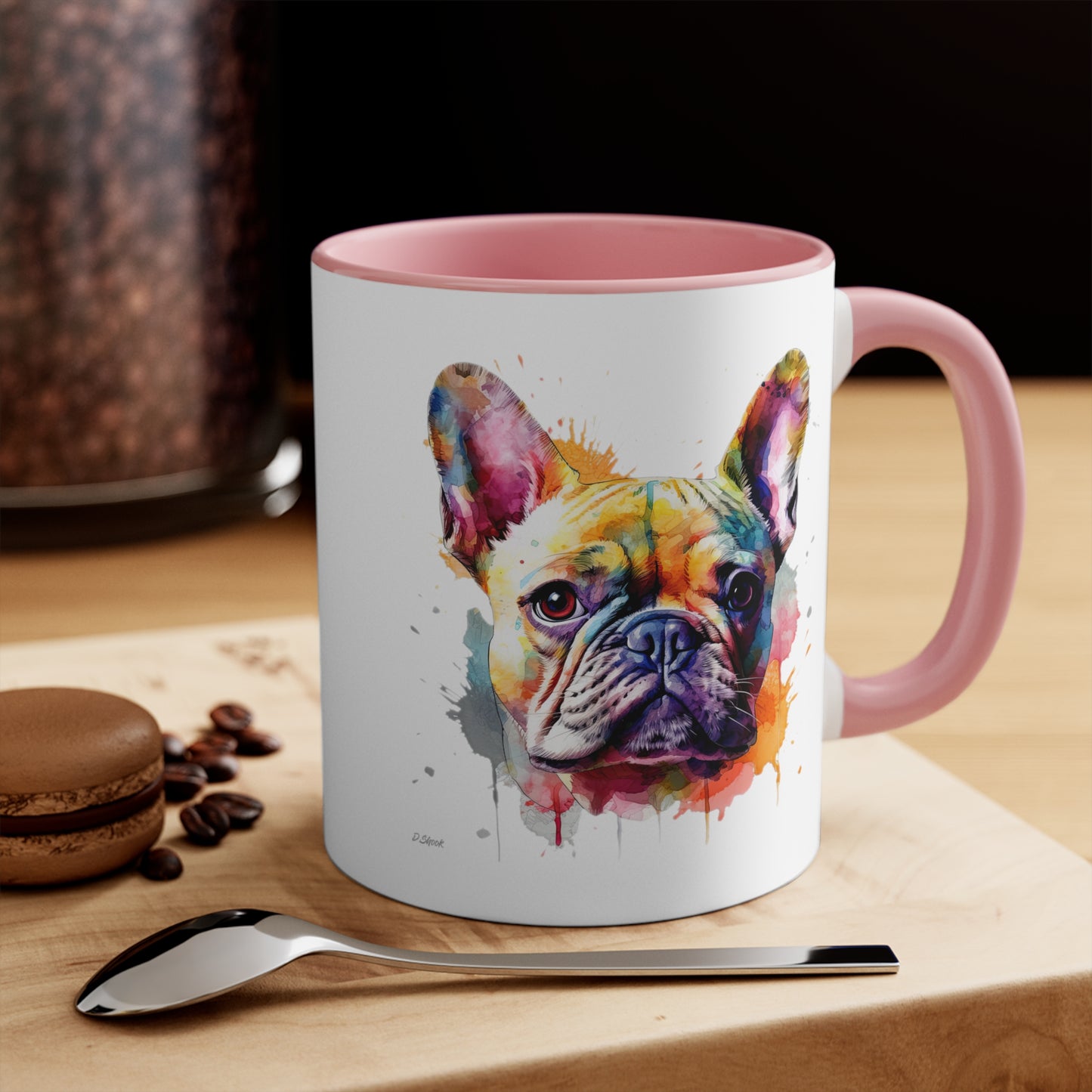 French Bulldog 6 Accent Mugs