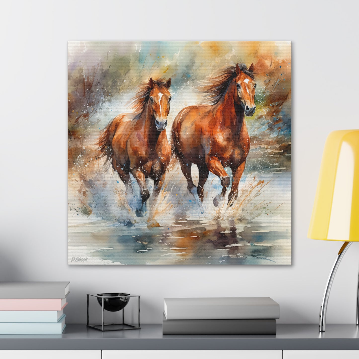 Horse Rescue 17 Canvas Gallery Wraps