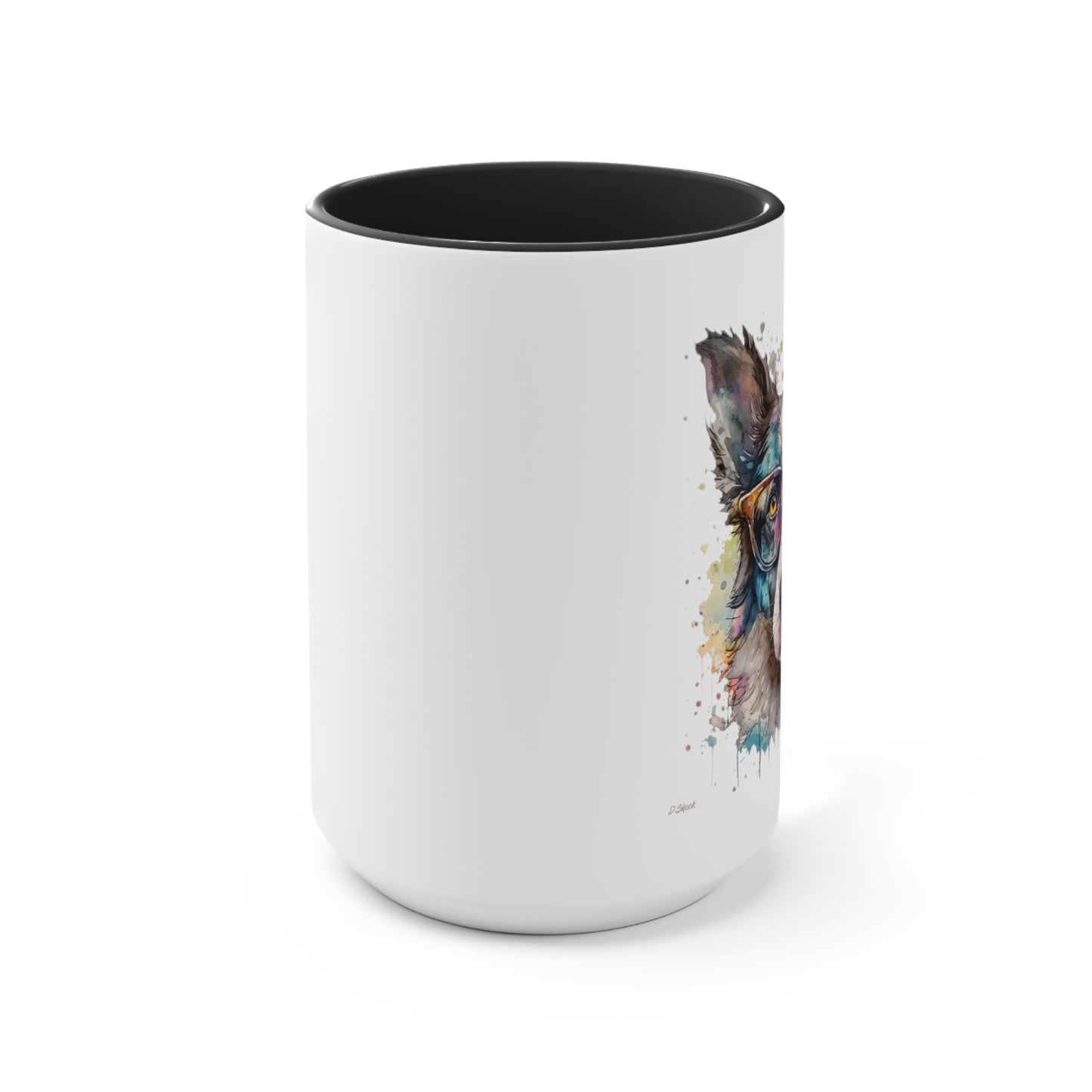 Border Collie 7 Accent Mugs
