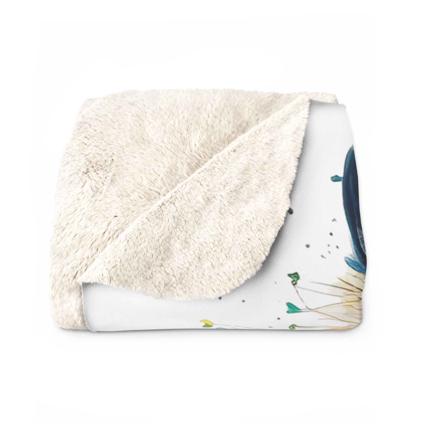 Horse Rescue 6 Sherpa Fleece Blanket