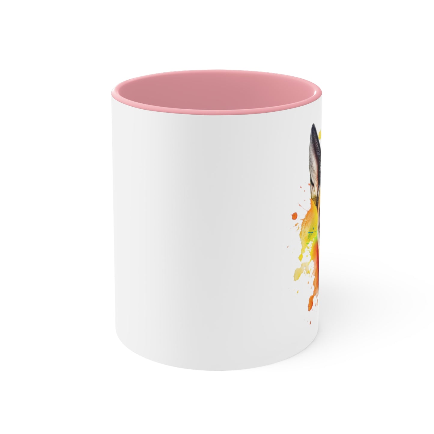 Belgium Malinois 3 Accent Mugs