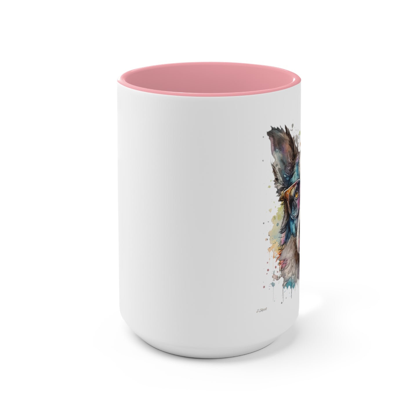 Border Collie 7 Accent Mugs