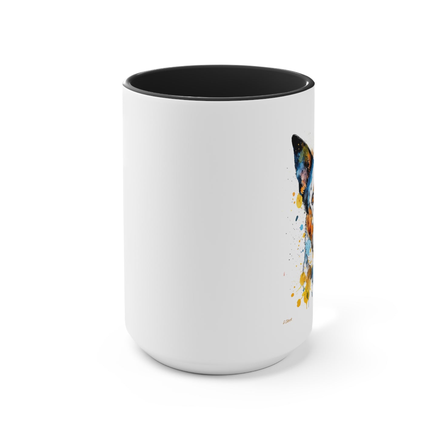 Blue Heeler 2 Accent Mugs