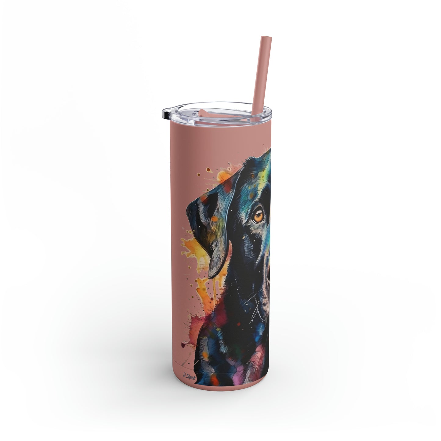Black Lab 1 Maars Maker Skinny Matte Tumbler, 20oz