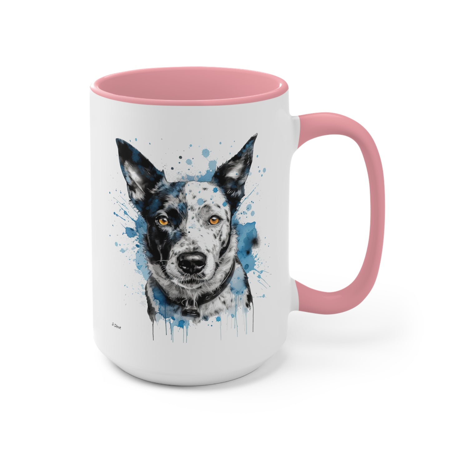 Blue Heeler 3 Accent Mugs