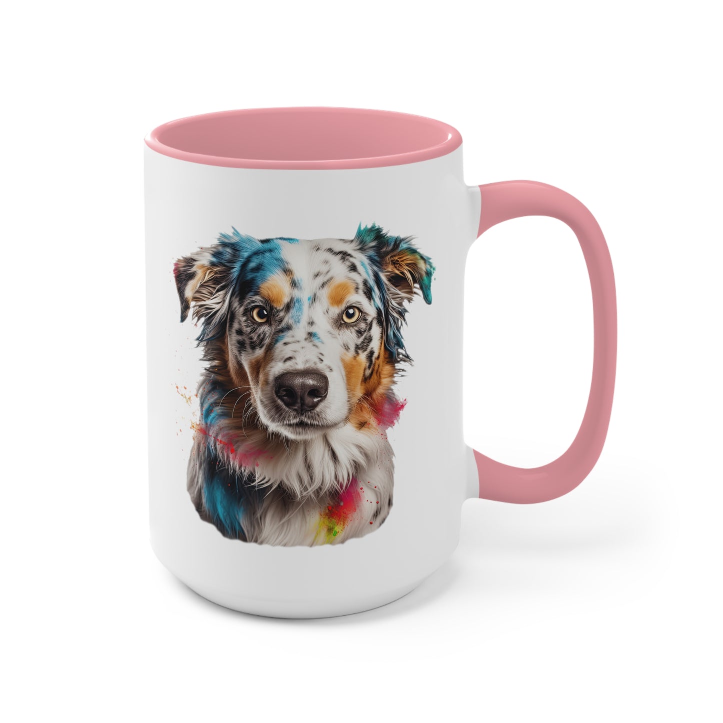 Australian Shepherd 3 Accent Mugs