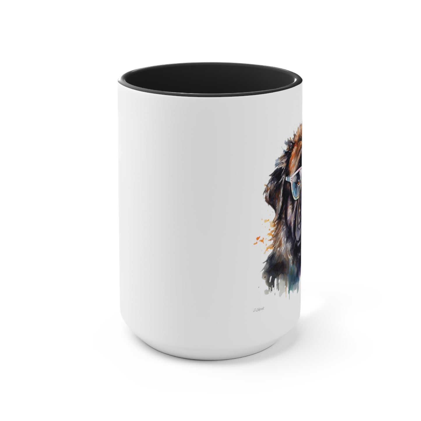 Newfoundland Dog 5 Accent Mugs