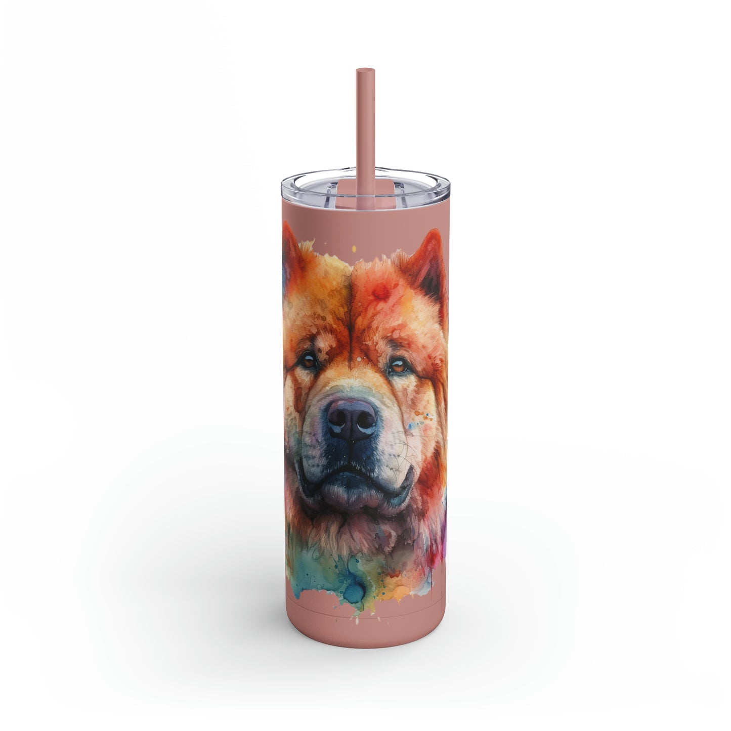 Chow Chow 2 Maars Maker Skinny Matte Tumbler, 20oz