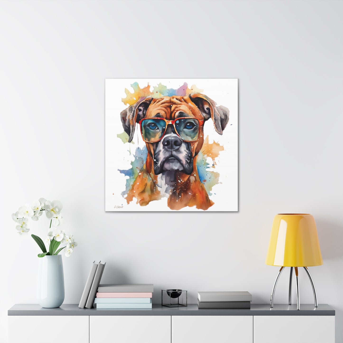 Boxer 4 Canvas Gallery Wraps