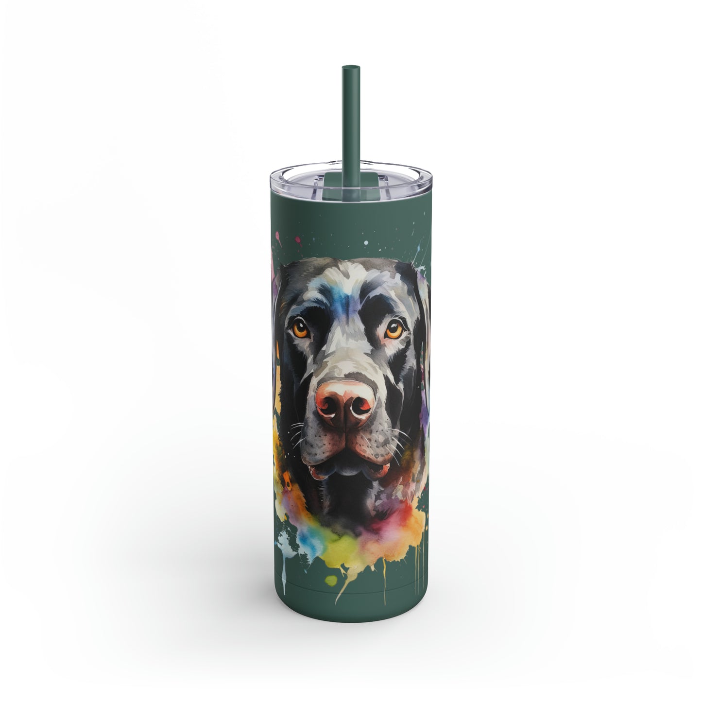 Black Lab 6 Maars Maker Skinny Matte Tumbler, 20oz