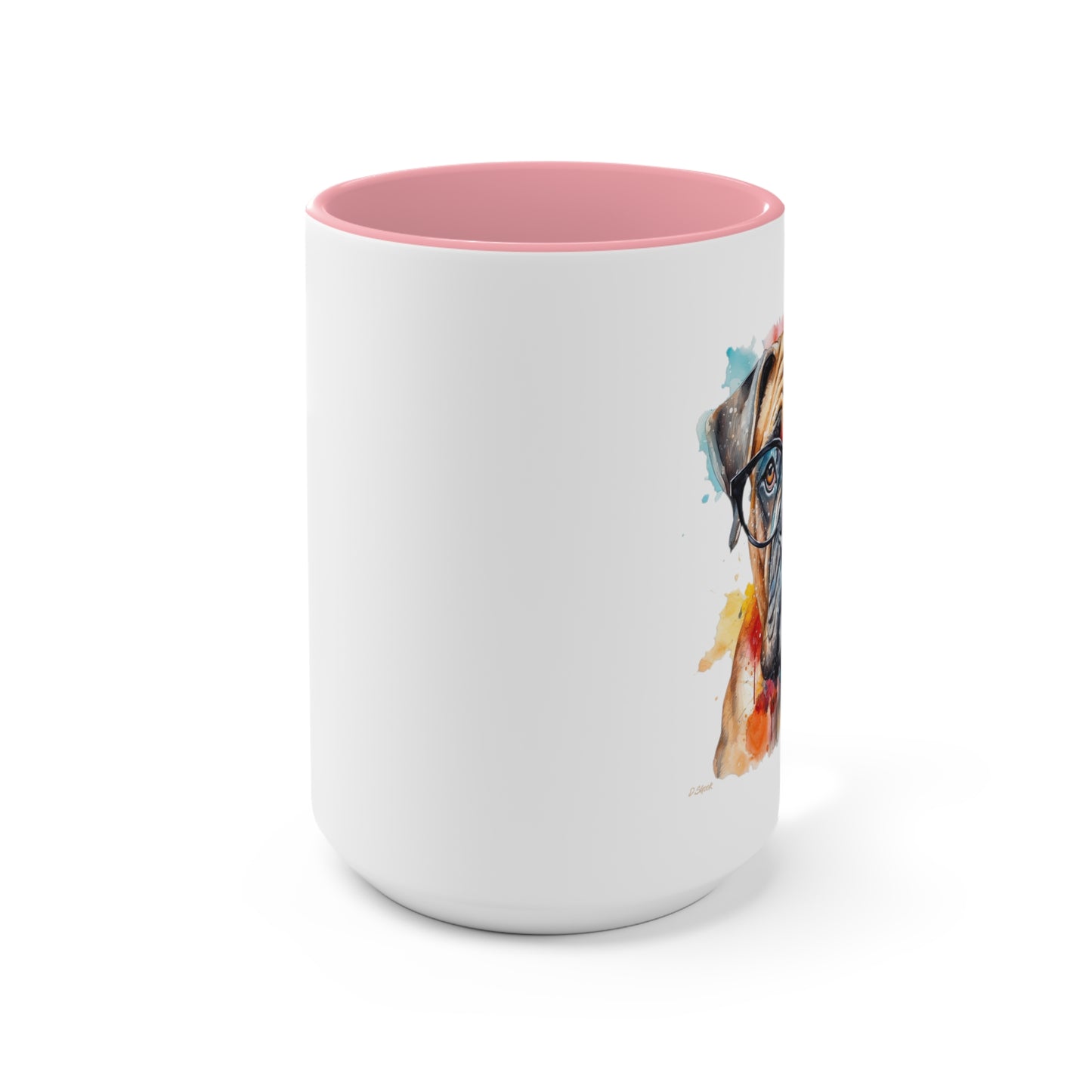 Bullmastiff 6 Accent Mugs