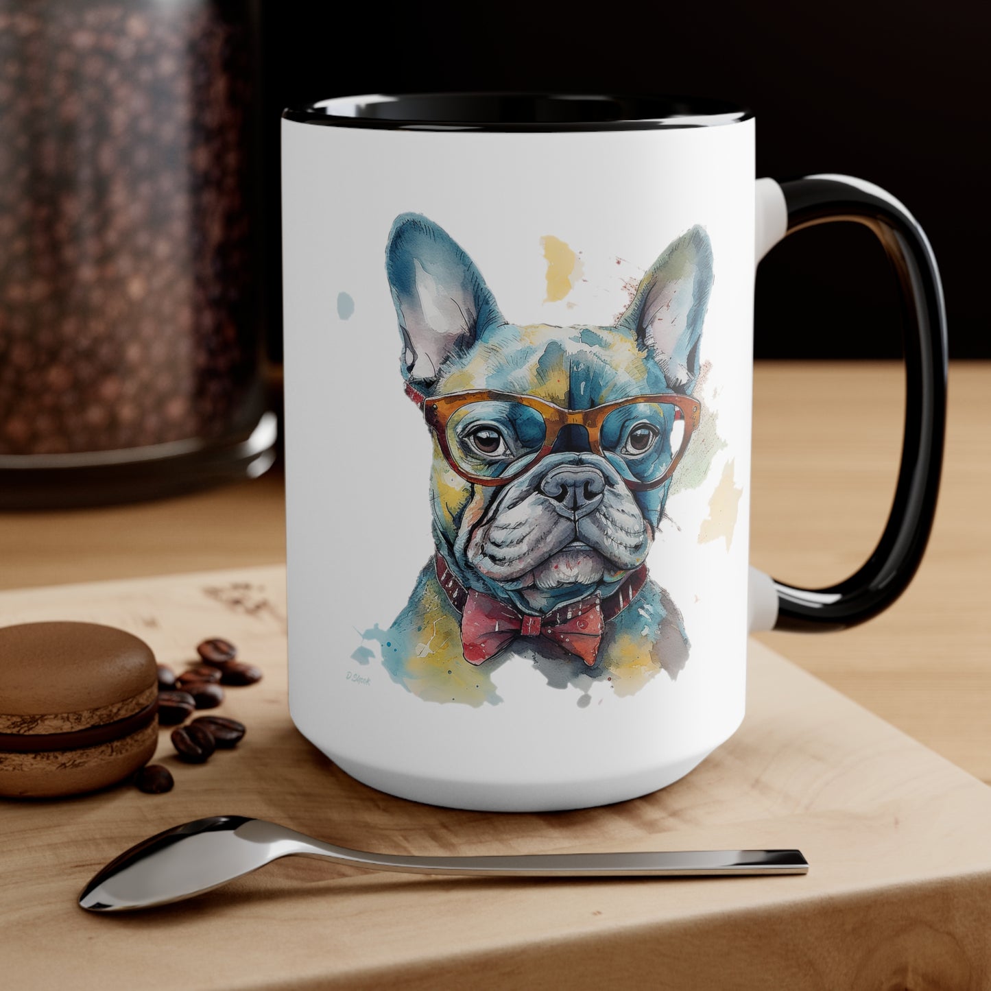 French Bulldog 5 Accent Mugs
