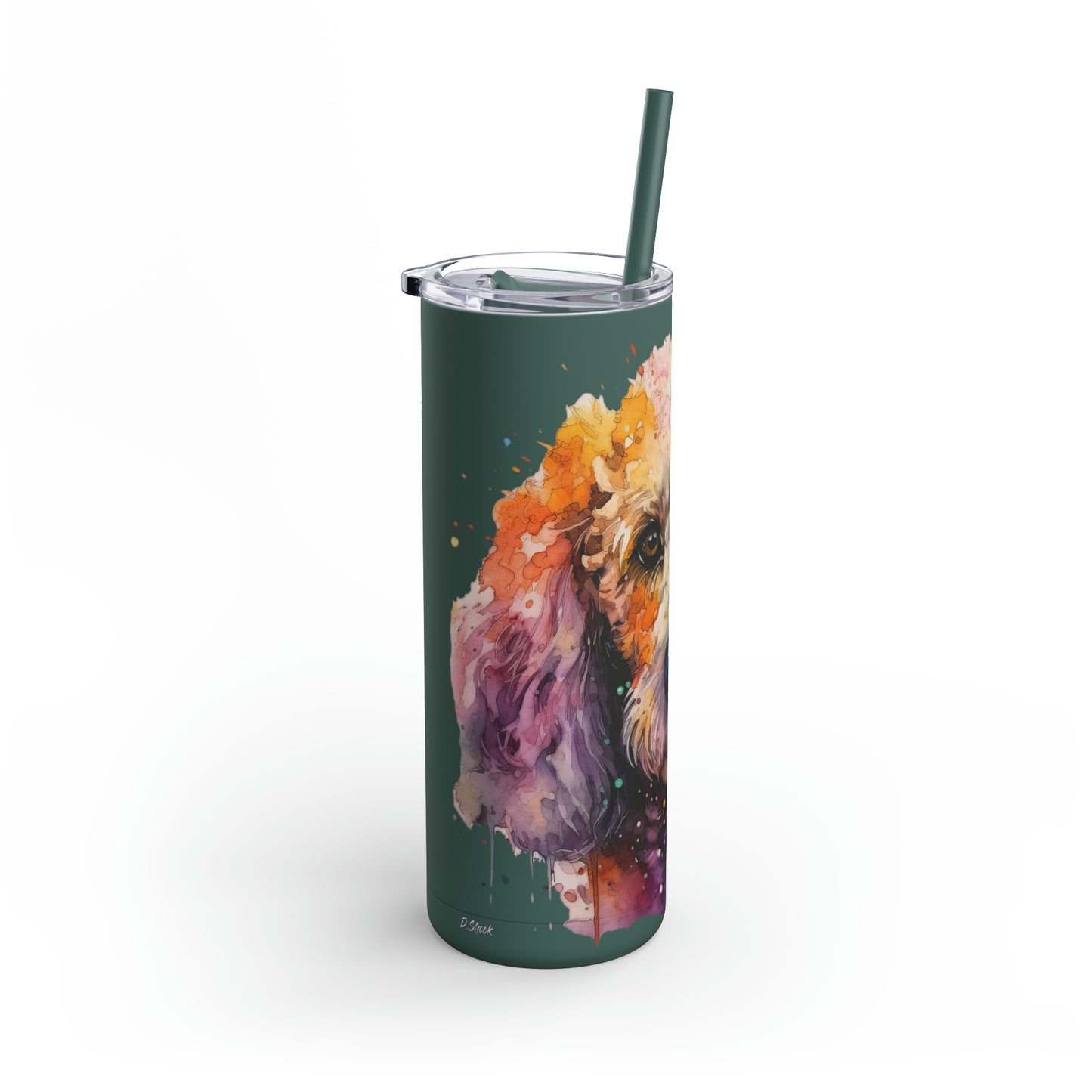 Poodle 1 Maars Maker Skinny Matte Tumbler, 20oz
