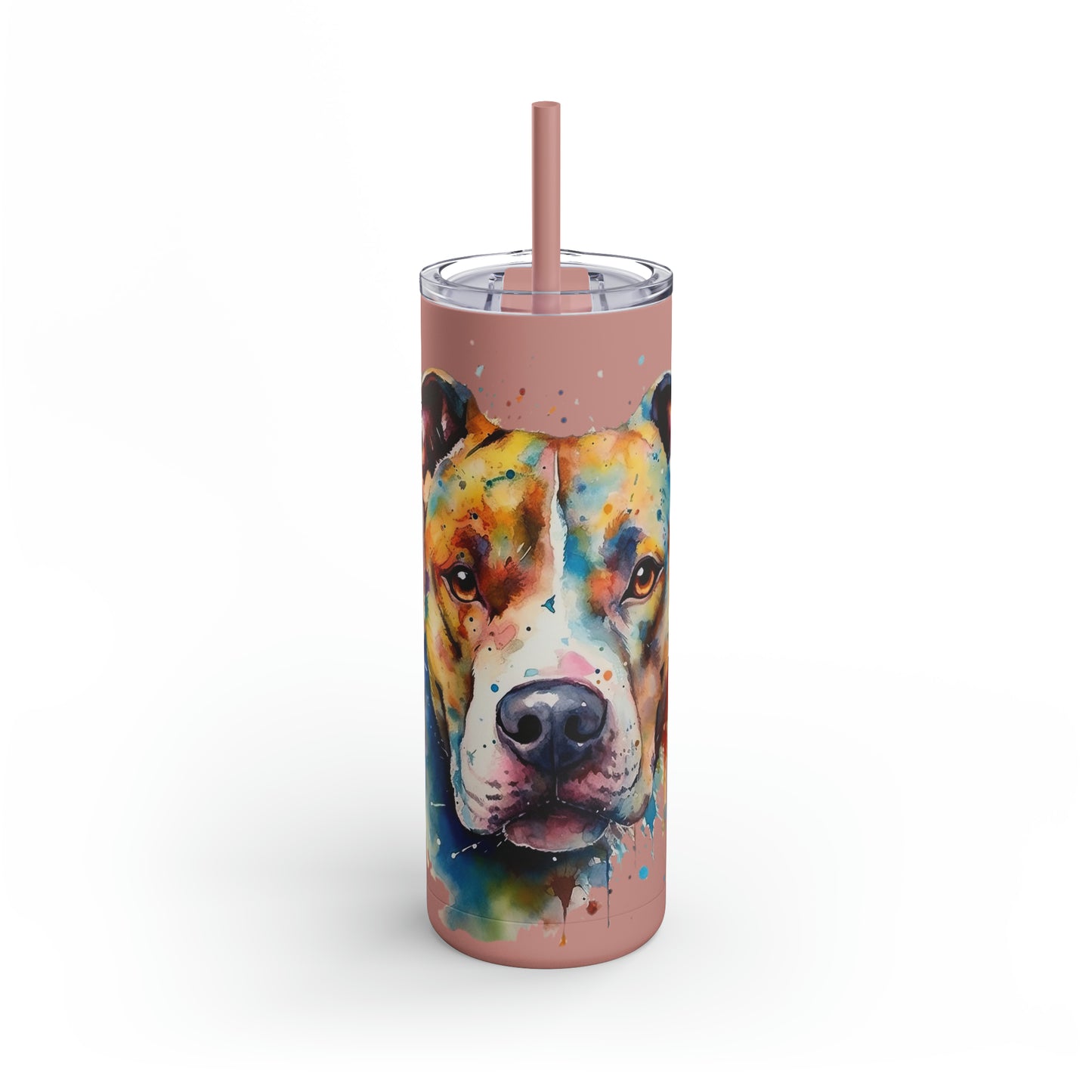 Pitbull 3 Maars Maker Skinny Matte Tumbler, 20oz