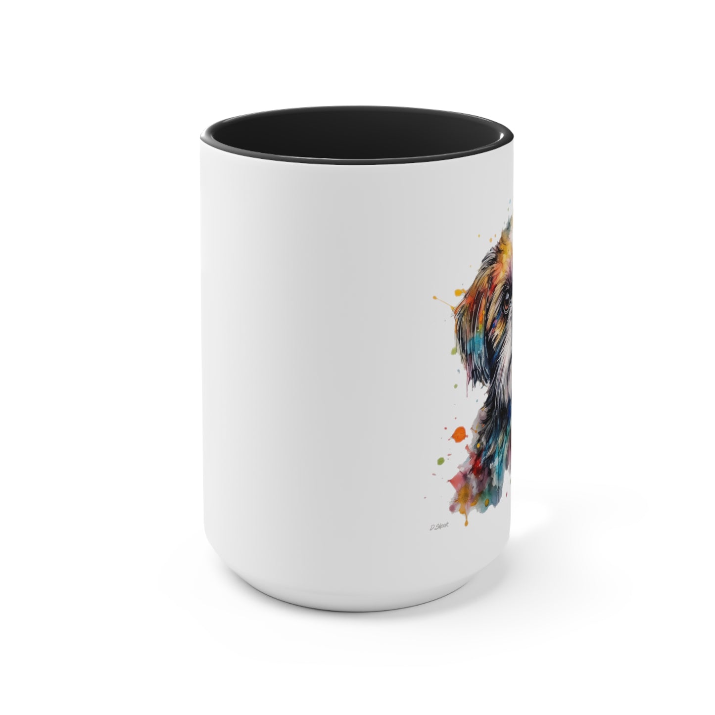 Shih Tzu 2 Accent Mugs