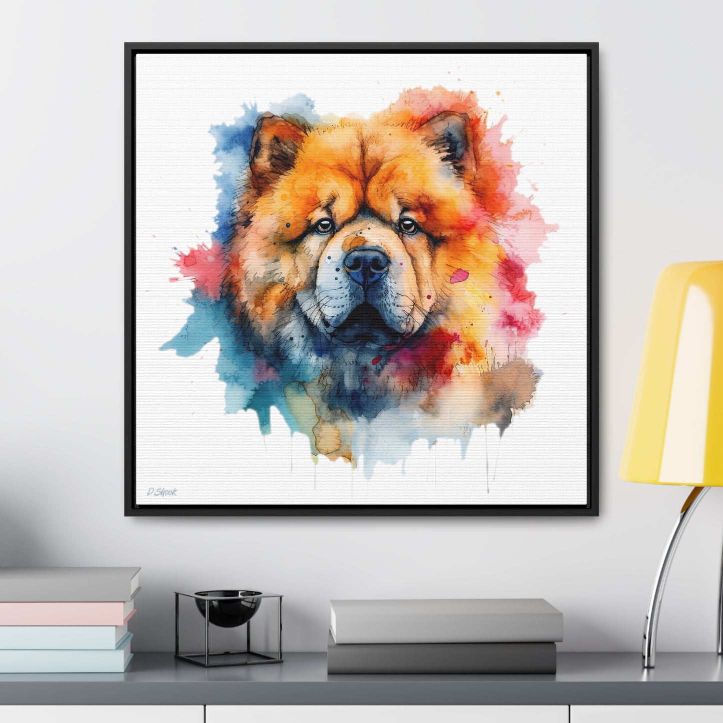 Chow Chow 1 Gallery Canvas Wraps, Square Frame