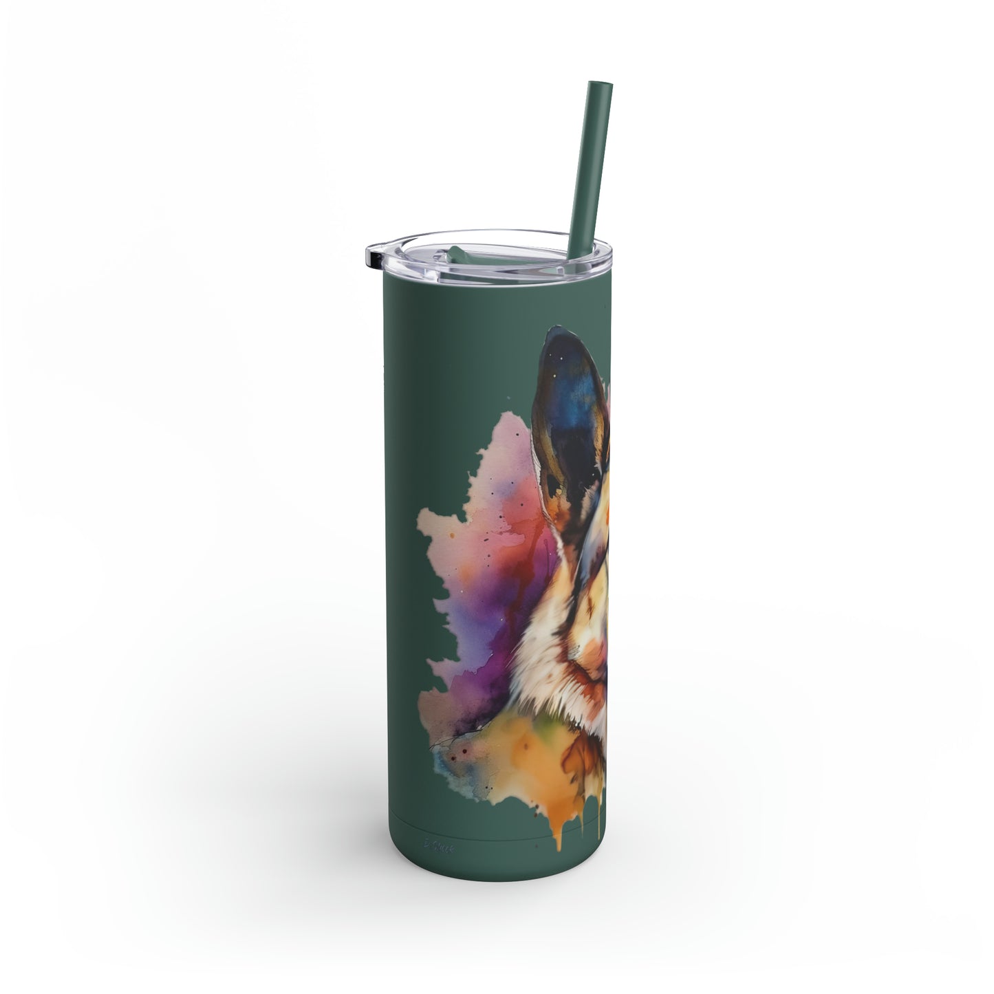 German Sheppard 3B Maars Maker Skinny Matte Tumbler, 20oz