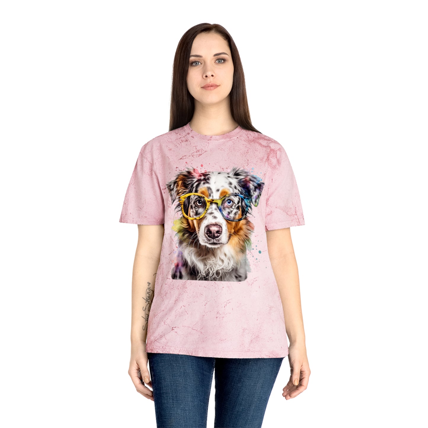 Australian Shepherd 4 Unisex Color Blast T-Shirt