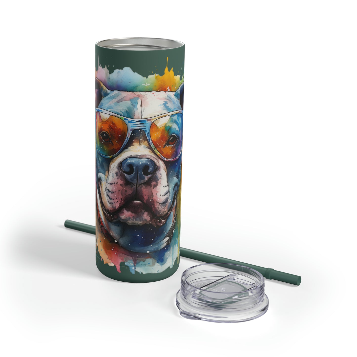 Pitbull 4 Maars Maker Skinny Matte Tumbler, 20oz