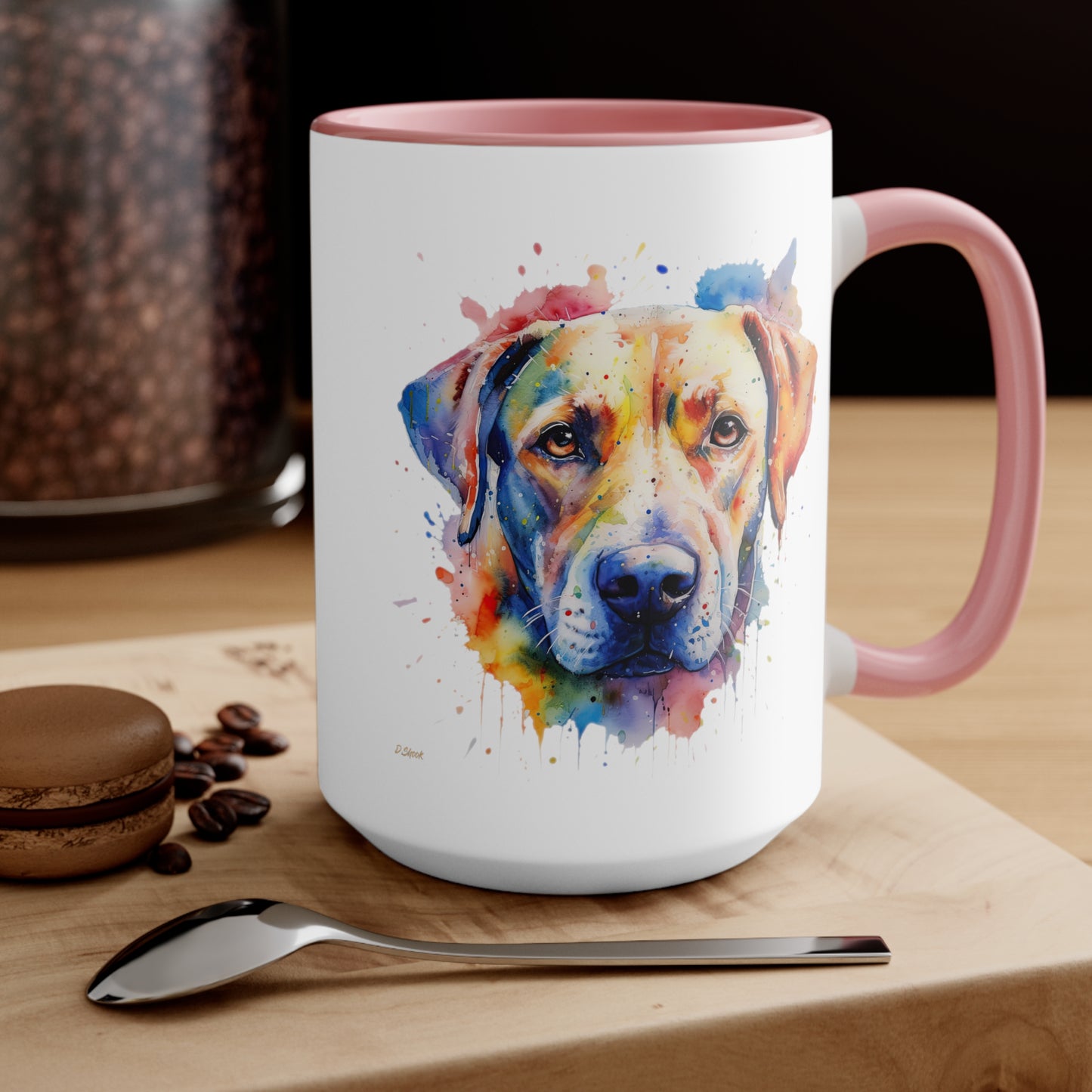 Labrador Retriever 1 Accent Mugs