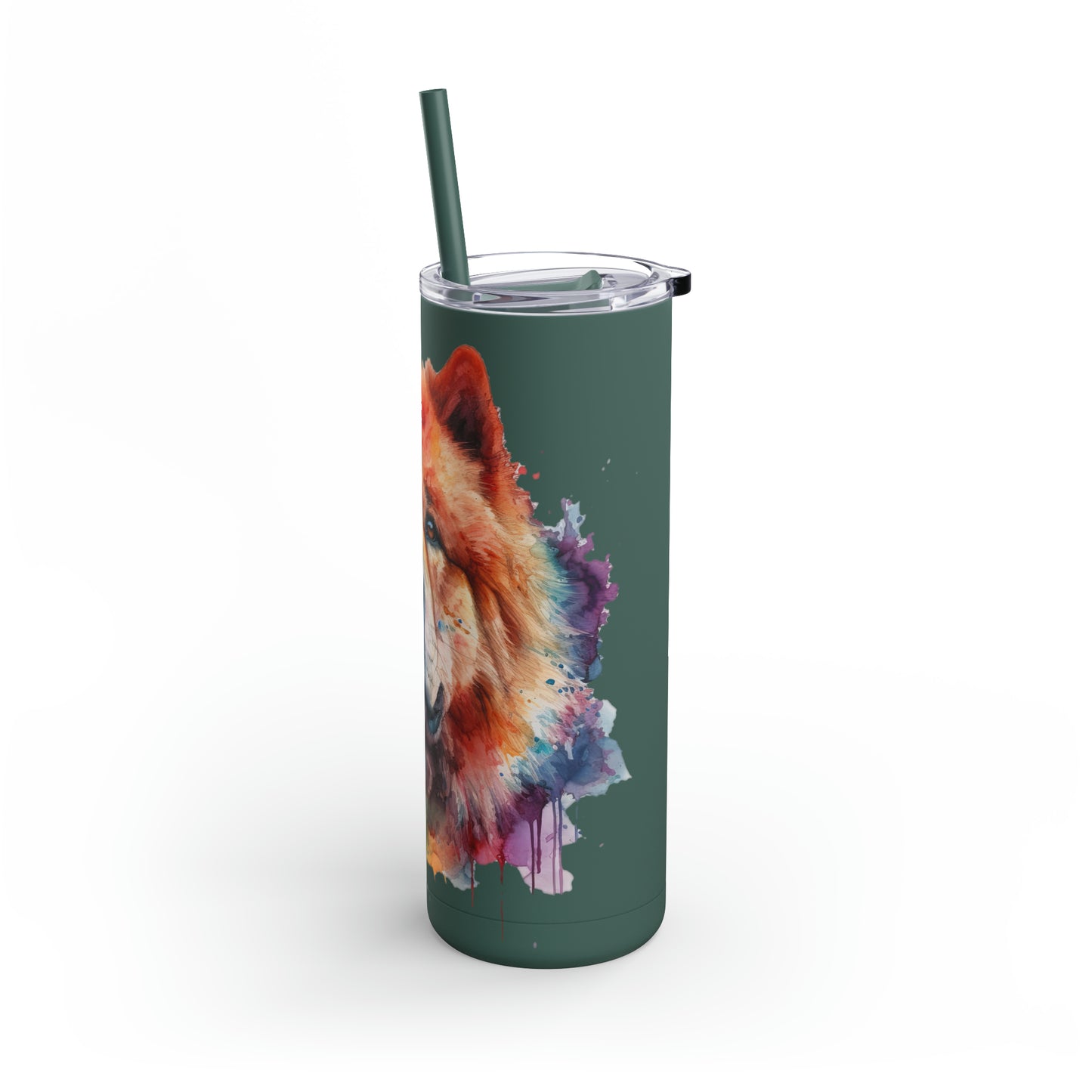Chow Chow 2 Maars Maker Skinny Matte Tumbler, 20oz