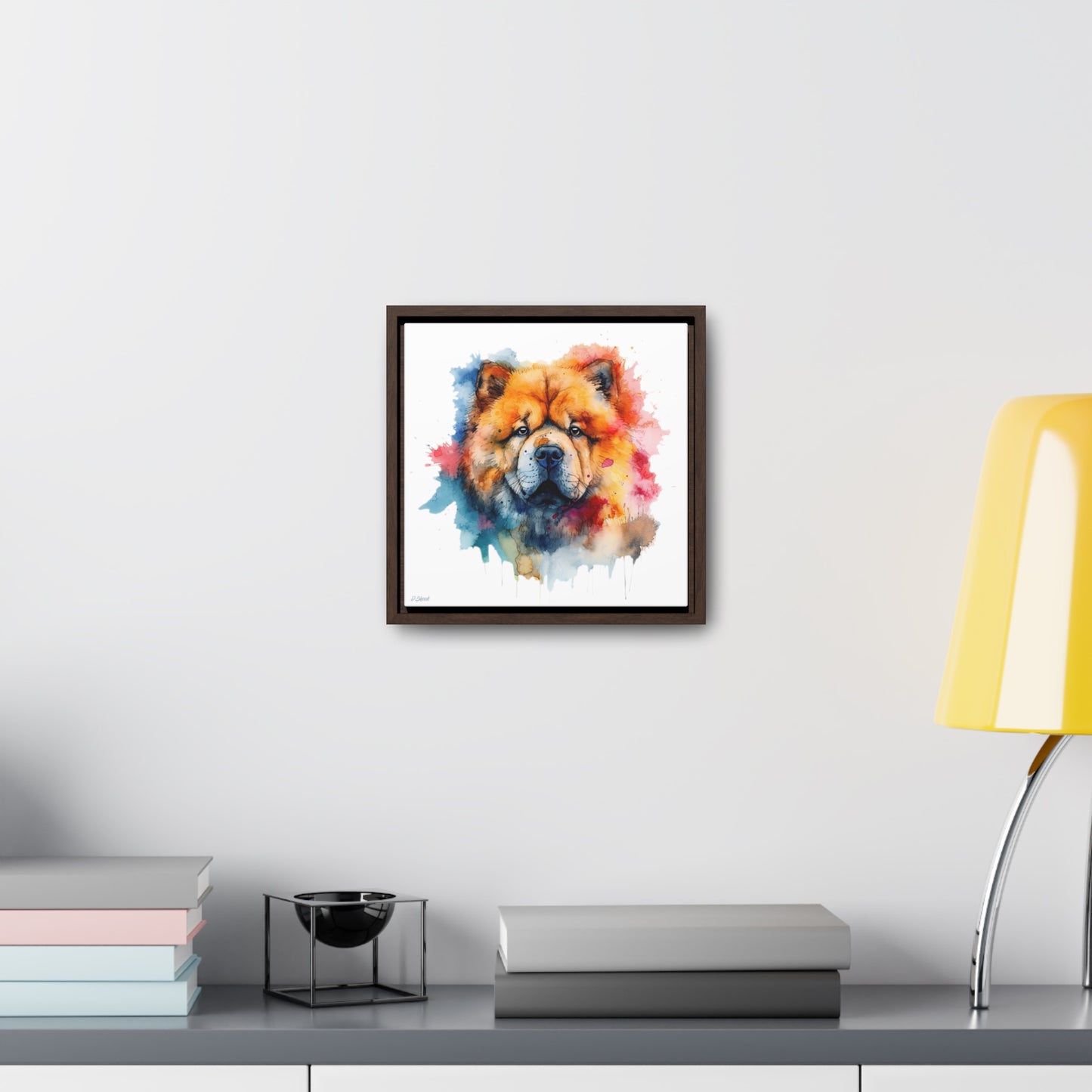 Chow Chow 1 Gallery Canvas Wraps, Square Frame