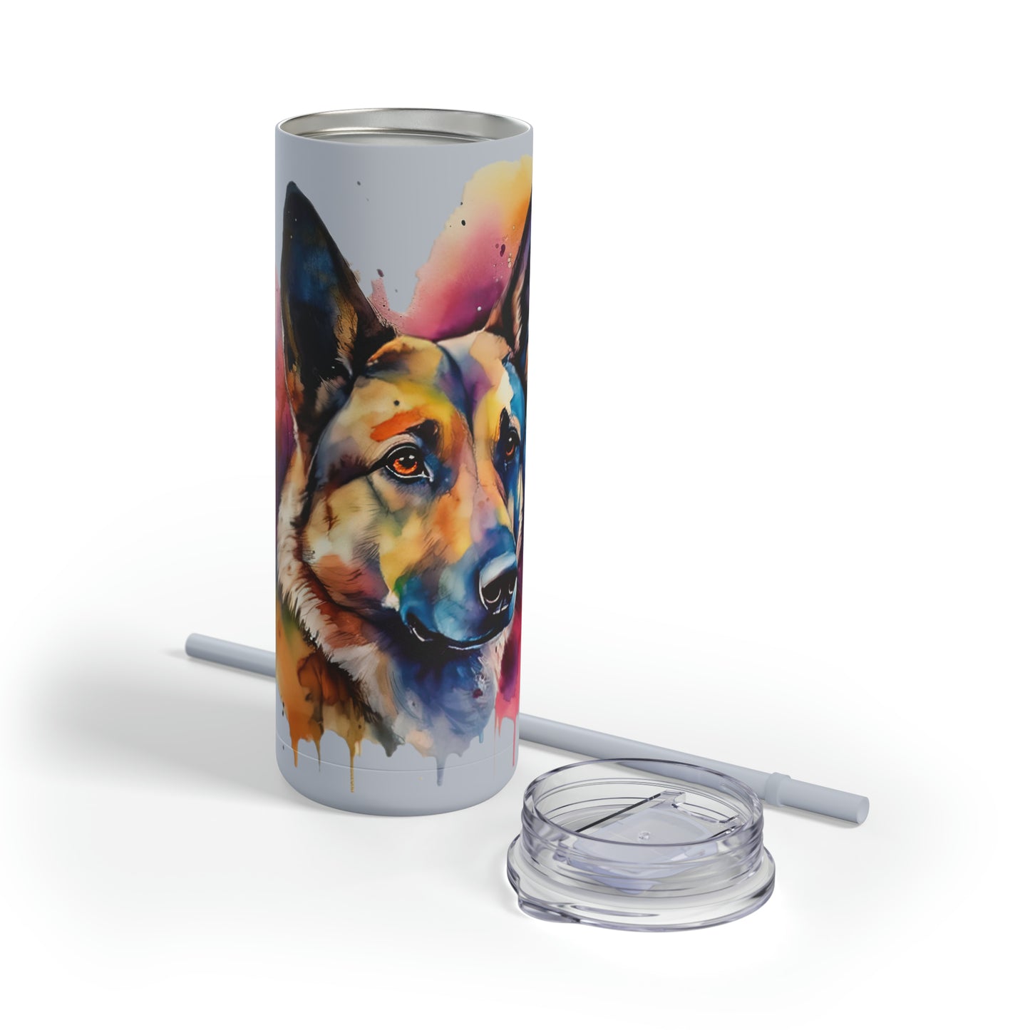German Sheppard 3B Maars Maker Skinny Matte Tumbler, 20oz