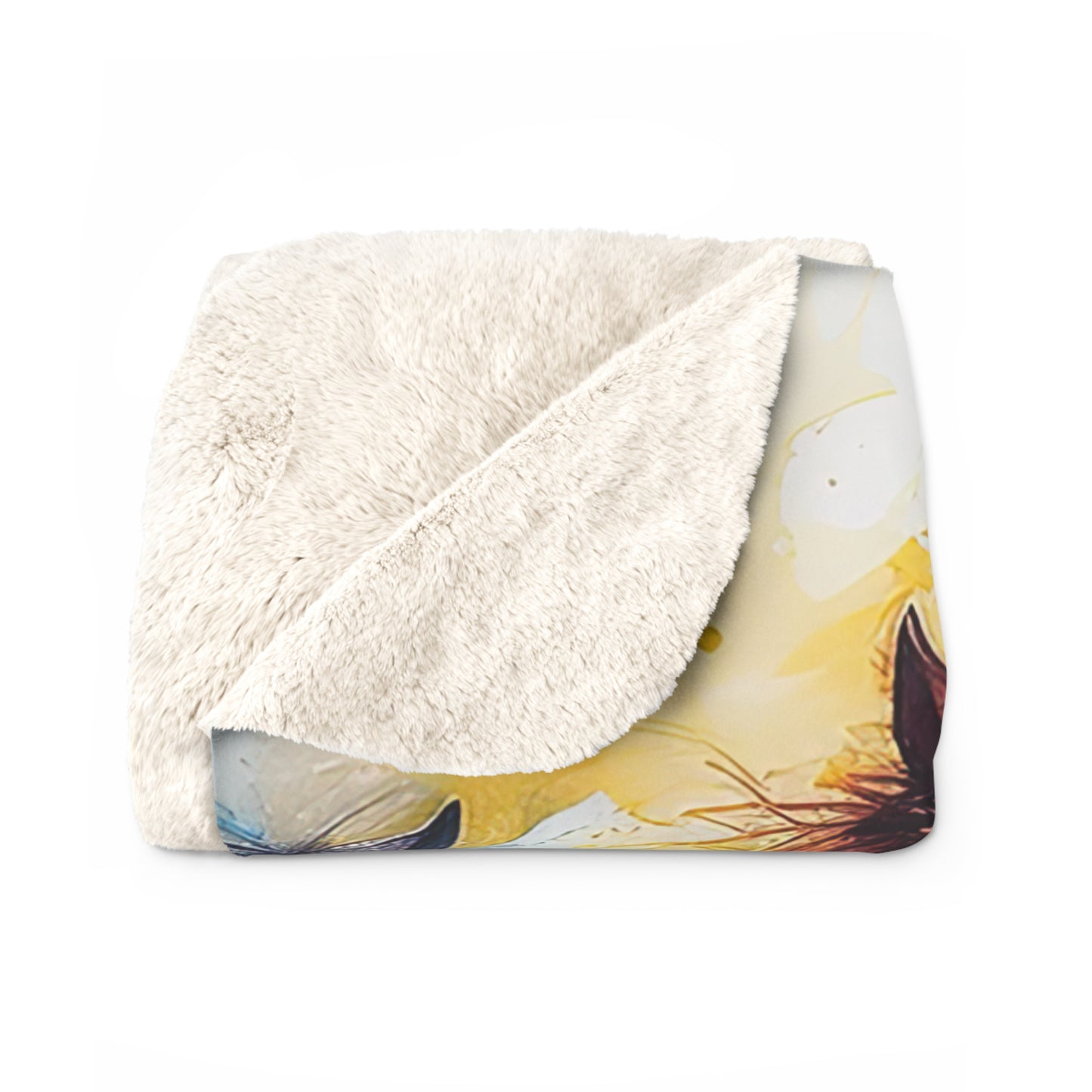 Horse Rescue 15 Sherpa Fleece Blanket
