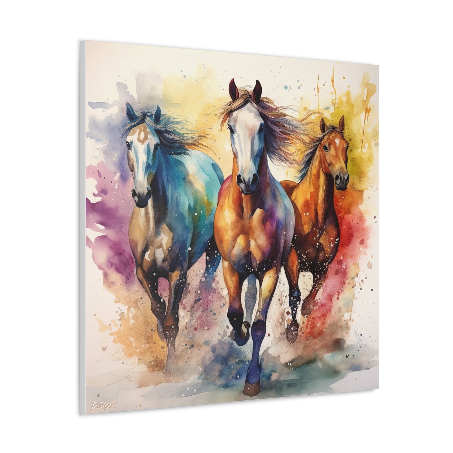 Horse Rescue 8 Canvas Gallery Wraps