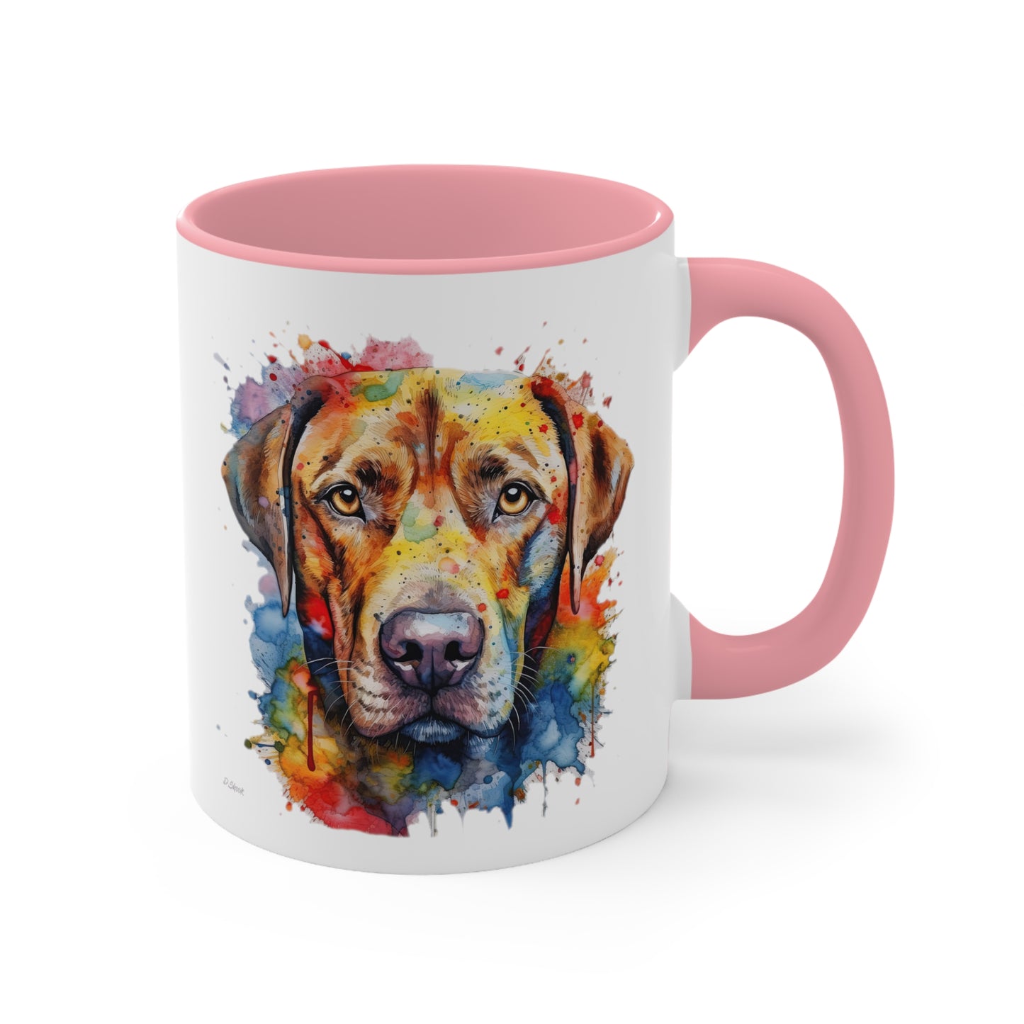 Labrador Retriever 2 Accent Mugs