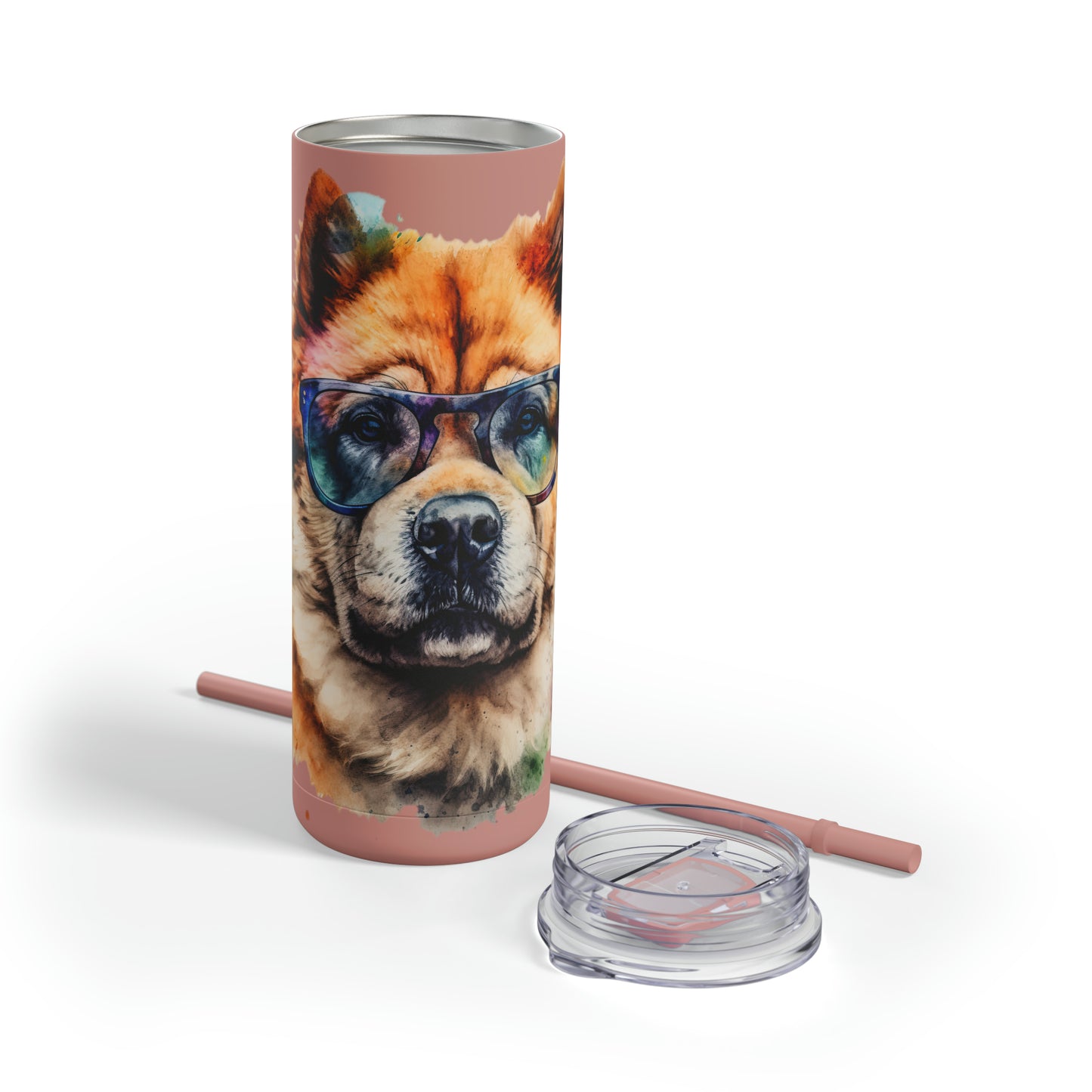 Chow Chow 5 Maars Maker Skinny Matte Tumbler, 20oz